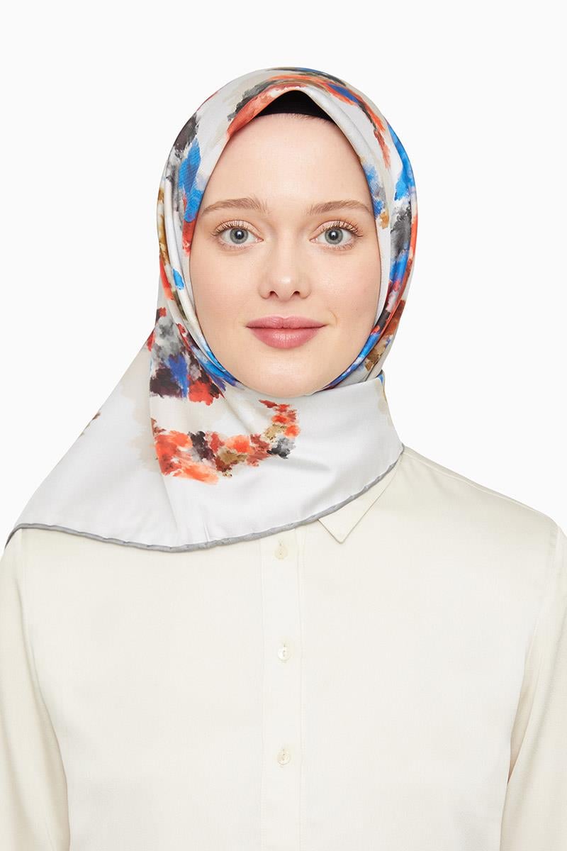 Levidor Gri Trend Twill Eşarp