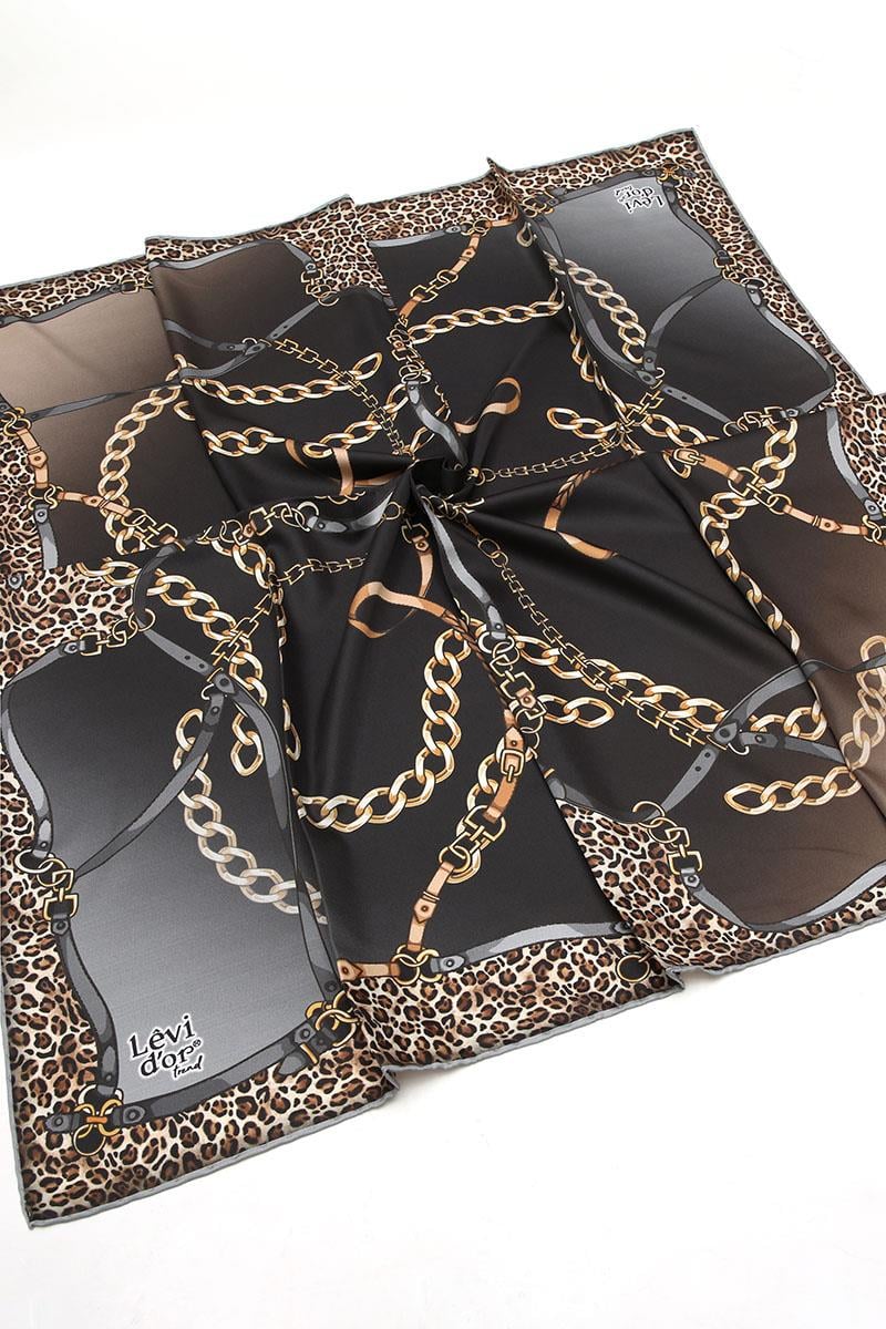 Levidor Gri Trend Twill Eşarp