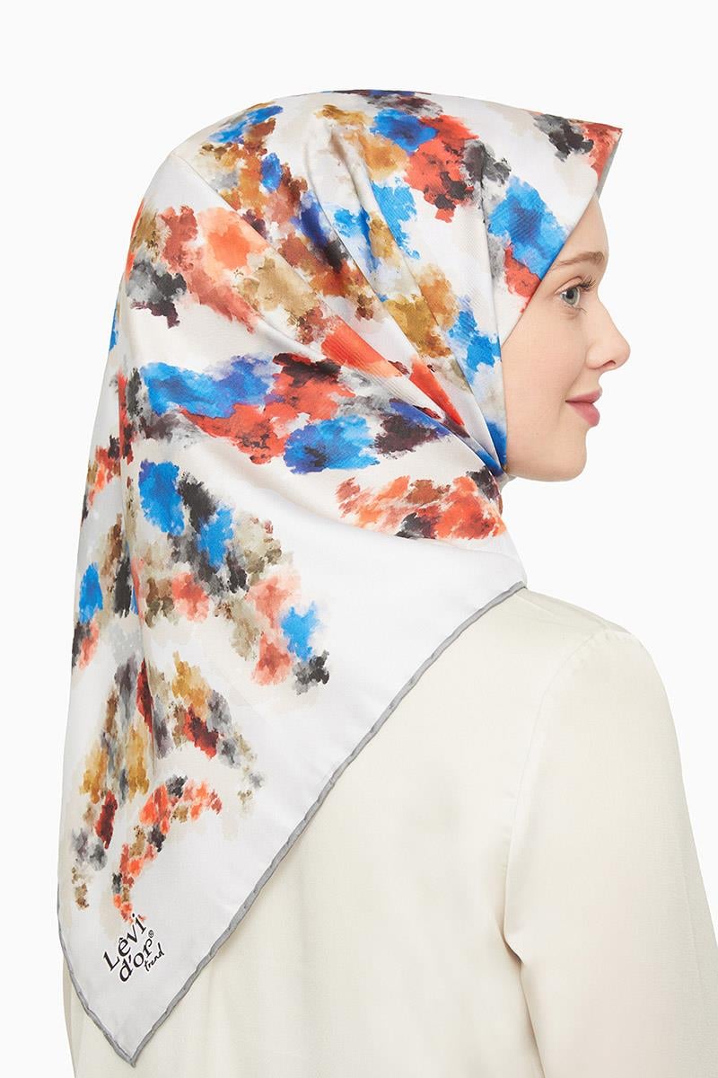 Levidor Gri Trend Twill Eşarp