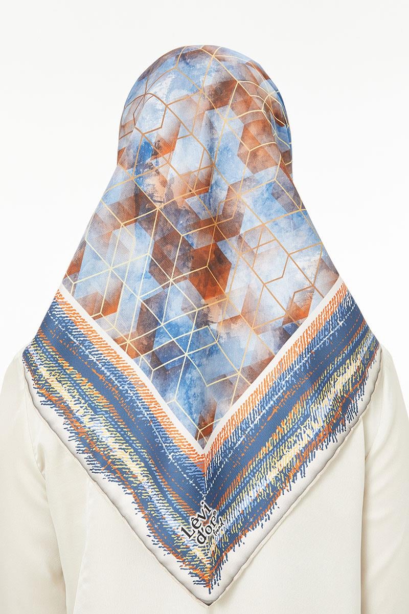Levidor Kiremit Trend Twill Eşarp