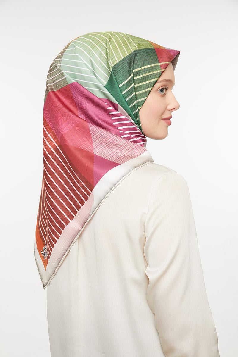 Levidor Kiremit Trend Twill Eşarp