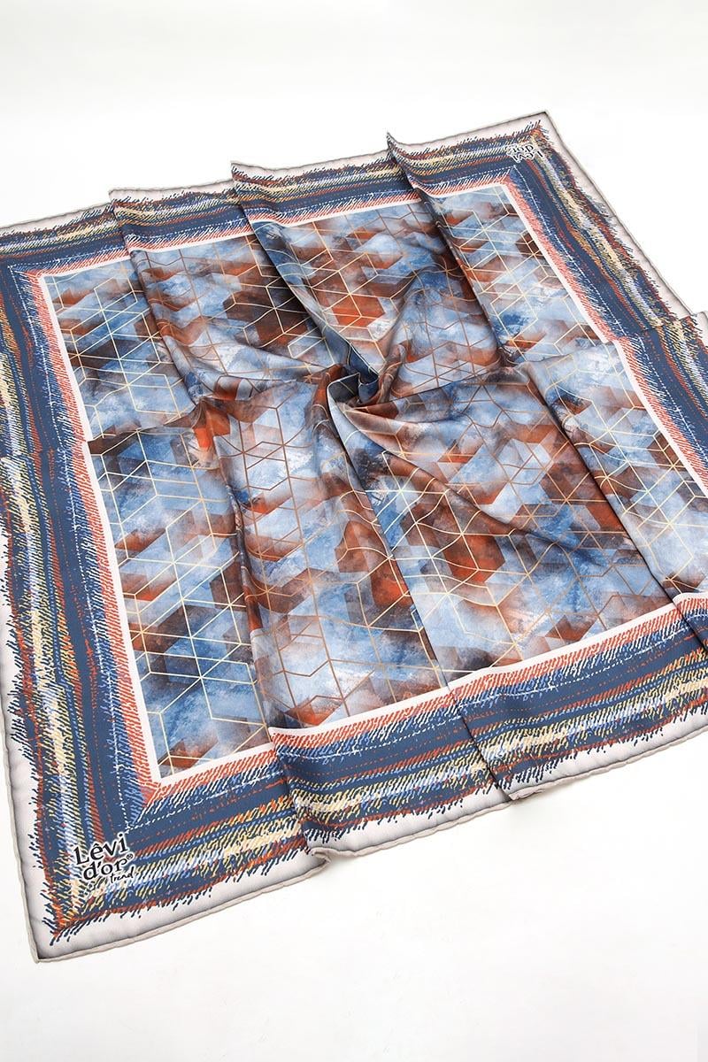 Levidor Kiremit Trend Twill Eşarp