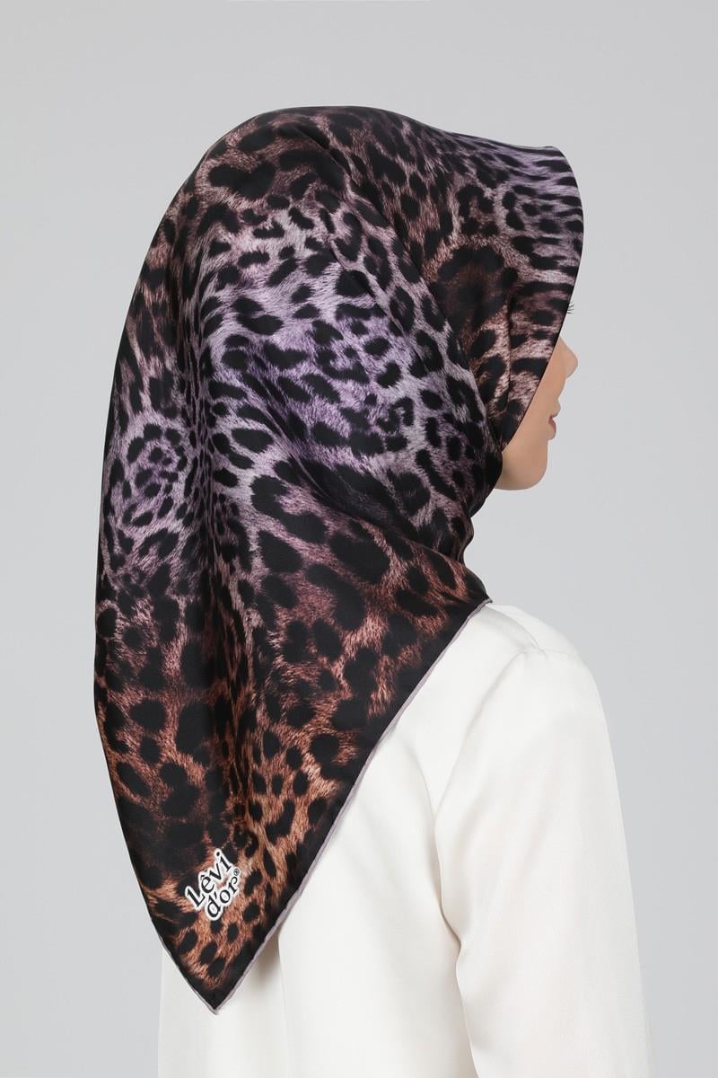 Levidor Lavanta Twill İpek Eşarp