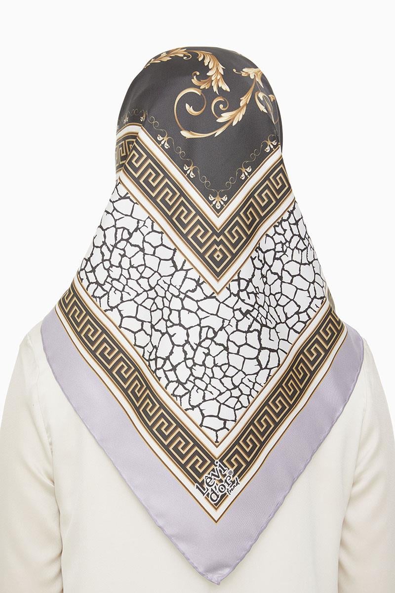 Levidor Leylak Trend Twill Eşarp