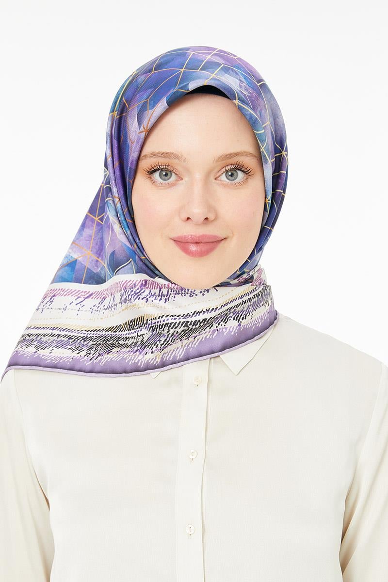 Levidor Lila Trend Twill Eşarp