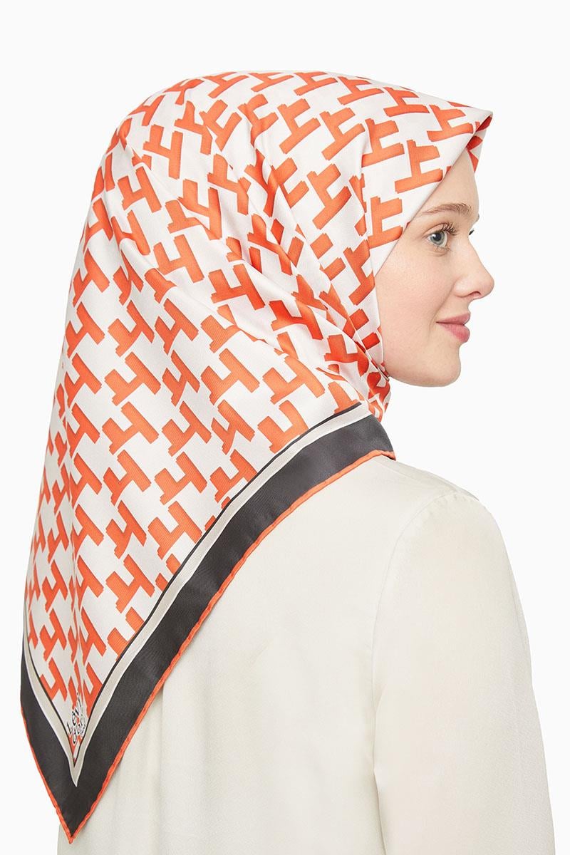 Levidor Mat Siyah Trend Twill Eşarp