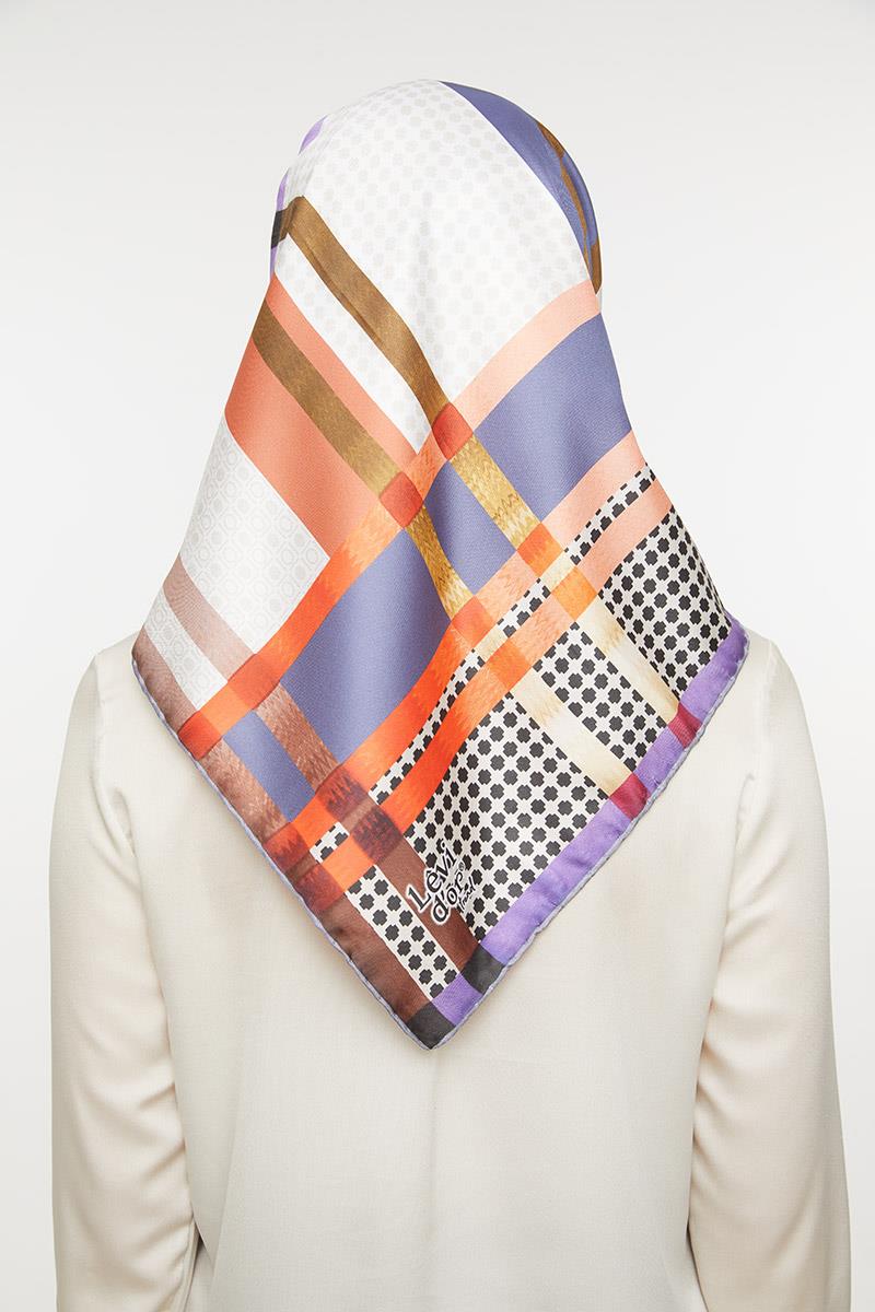 Levidor Mavi Trend Twill Eşarp