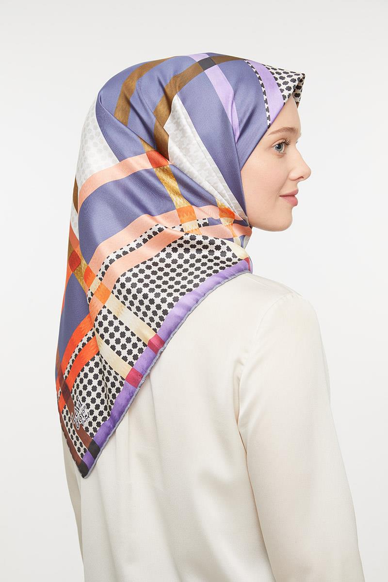 Levidor Mavi Trend Twill Eşarp