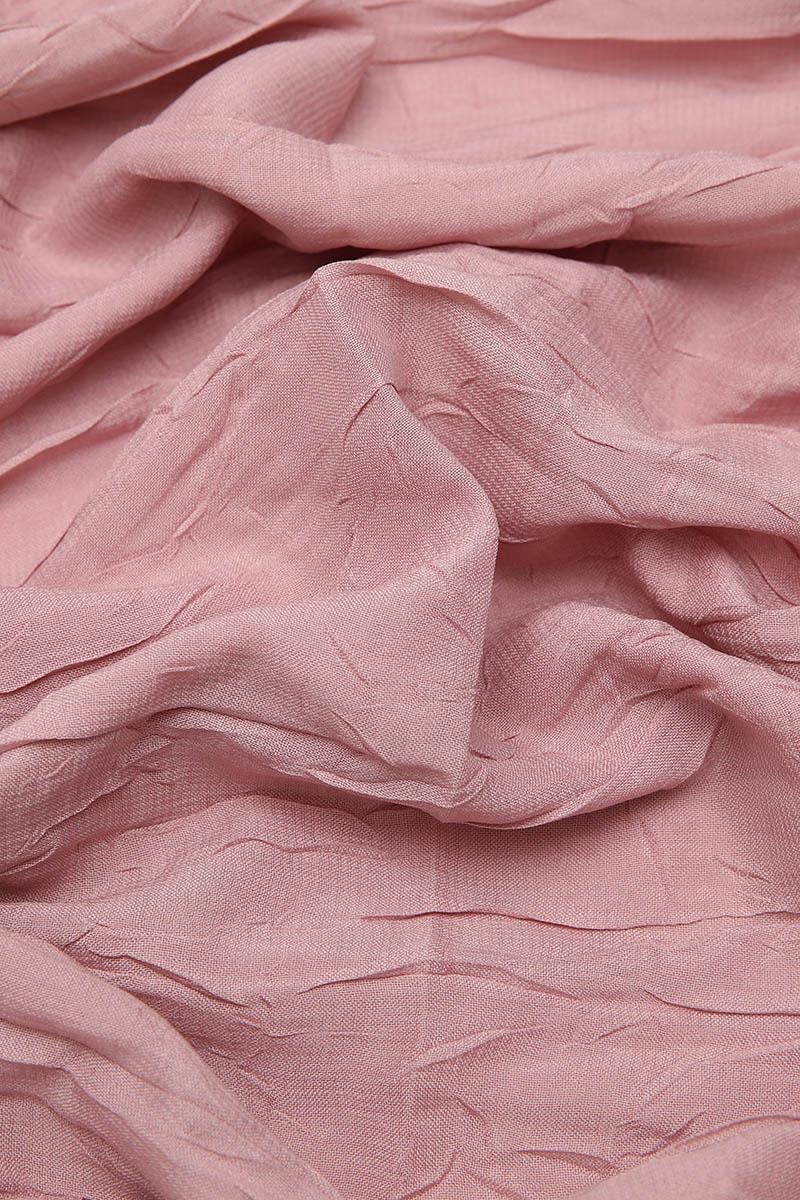 Levidor Pembe Kraş Şifon Eşarp