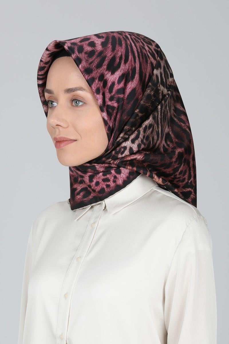 Levidor Pudra Twill İpek Eşarp
