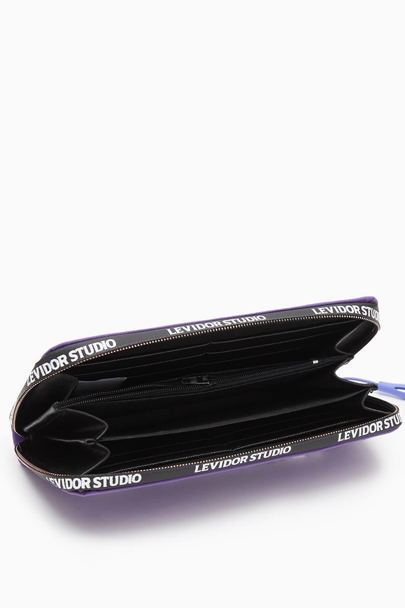 Levidor Studio Mor Levidor Stüdyo Yazılı Cüzdan
