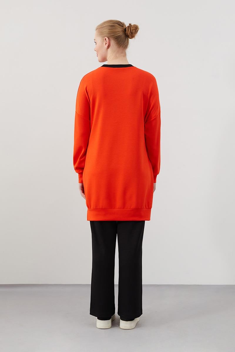 Levidor Studio Oranj Baskılı Sweat