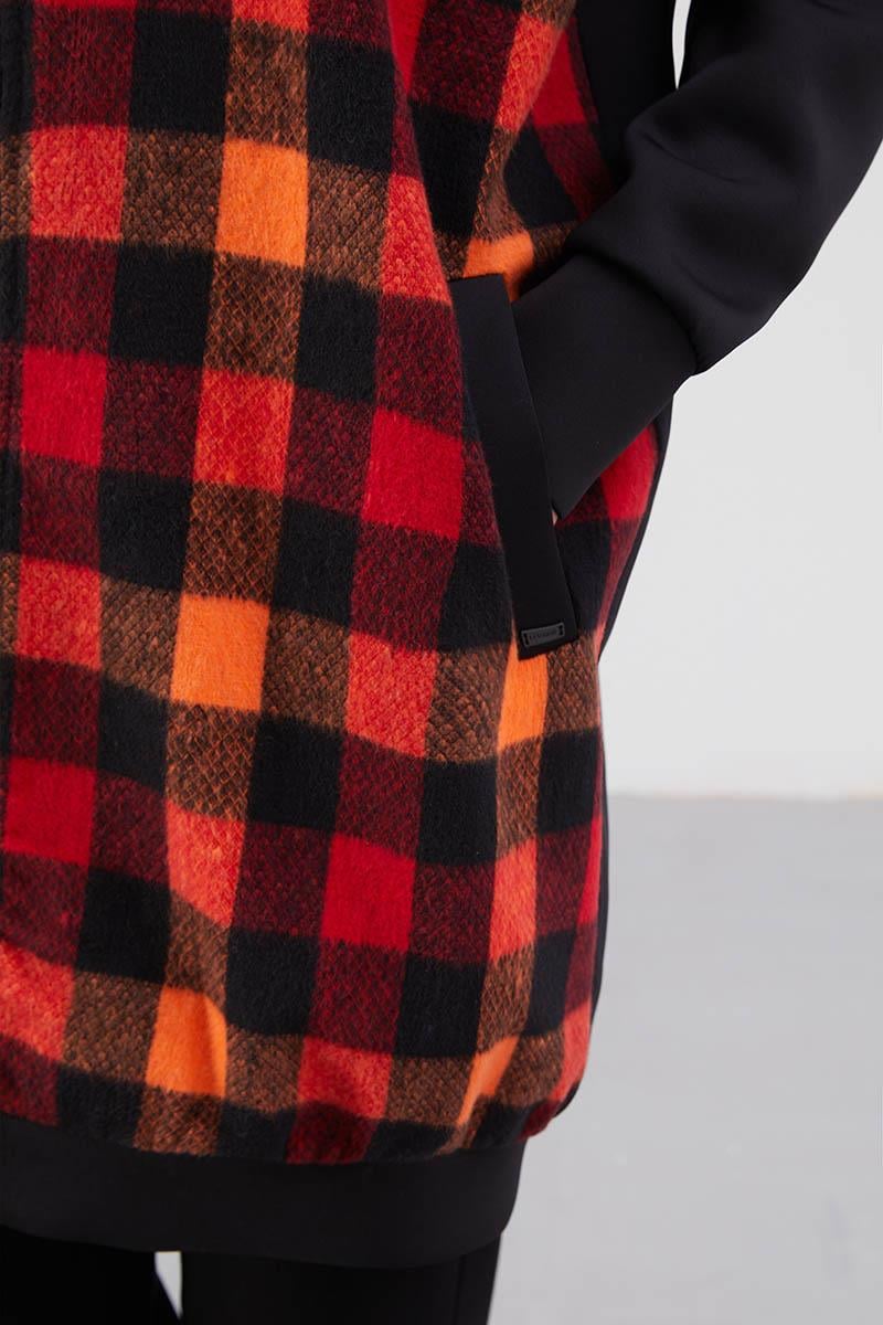 Levidor Studio Oranj Garnili Oversize Ceket