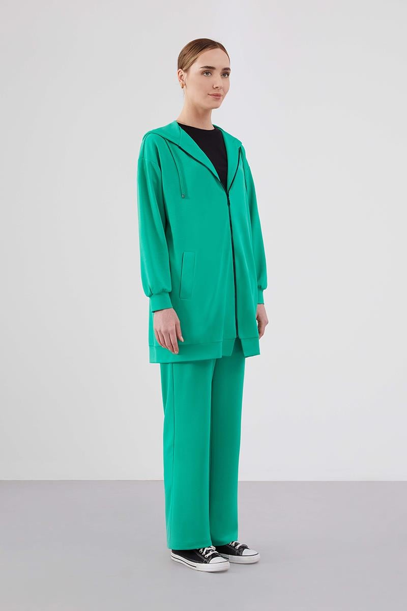 Levidor Studio Zümrüt Oversize Spor Takım