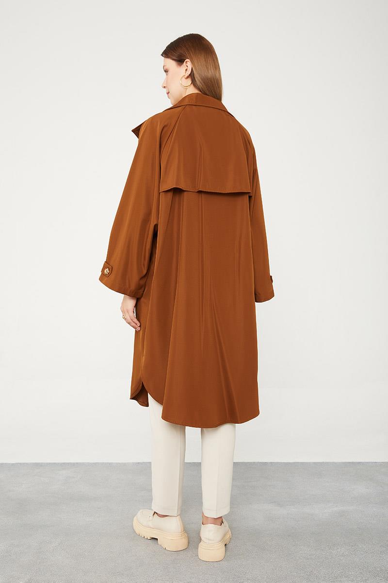 Levidor Taba Oversize Trençkot