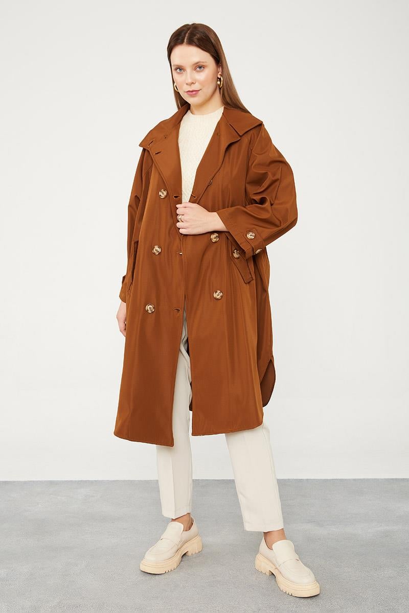 Levidor Taba Oversize Trençkot