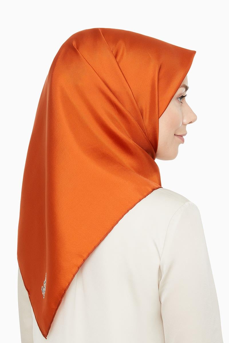 Levidor Taba Twill Saf İpek Eşarp