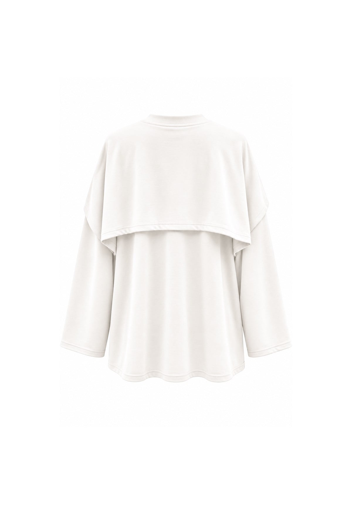 Atkılı Oysho Sweat Ekru