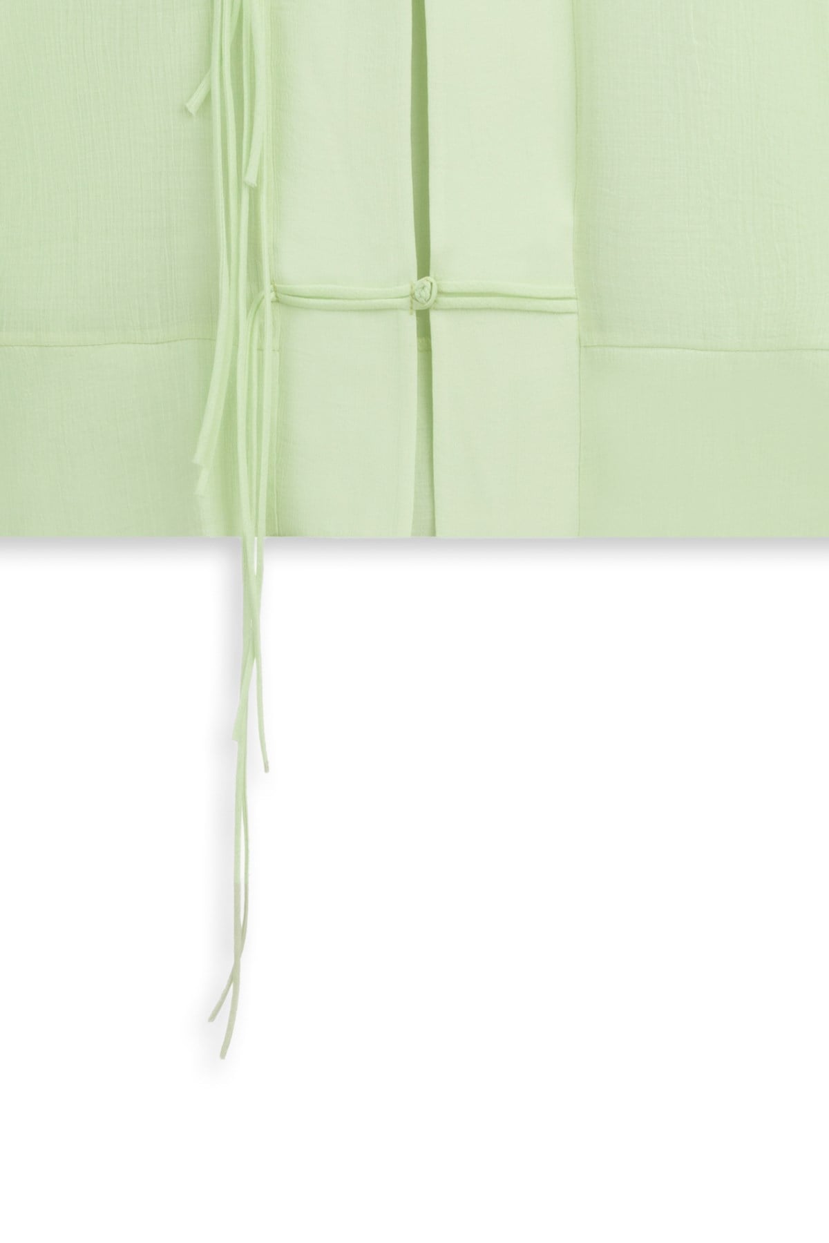 Bağlama Detaylı Kimono Mint