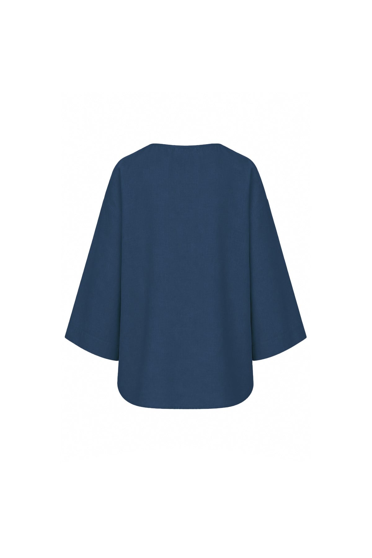Tek Bağlamalı Kimono Lacivert