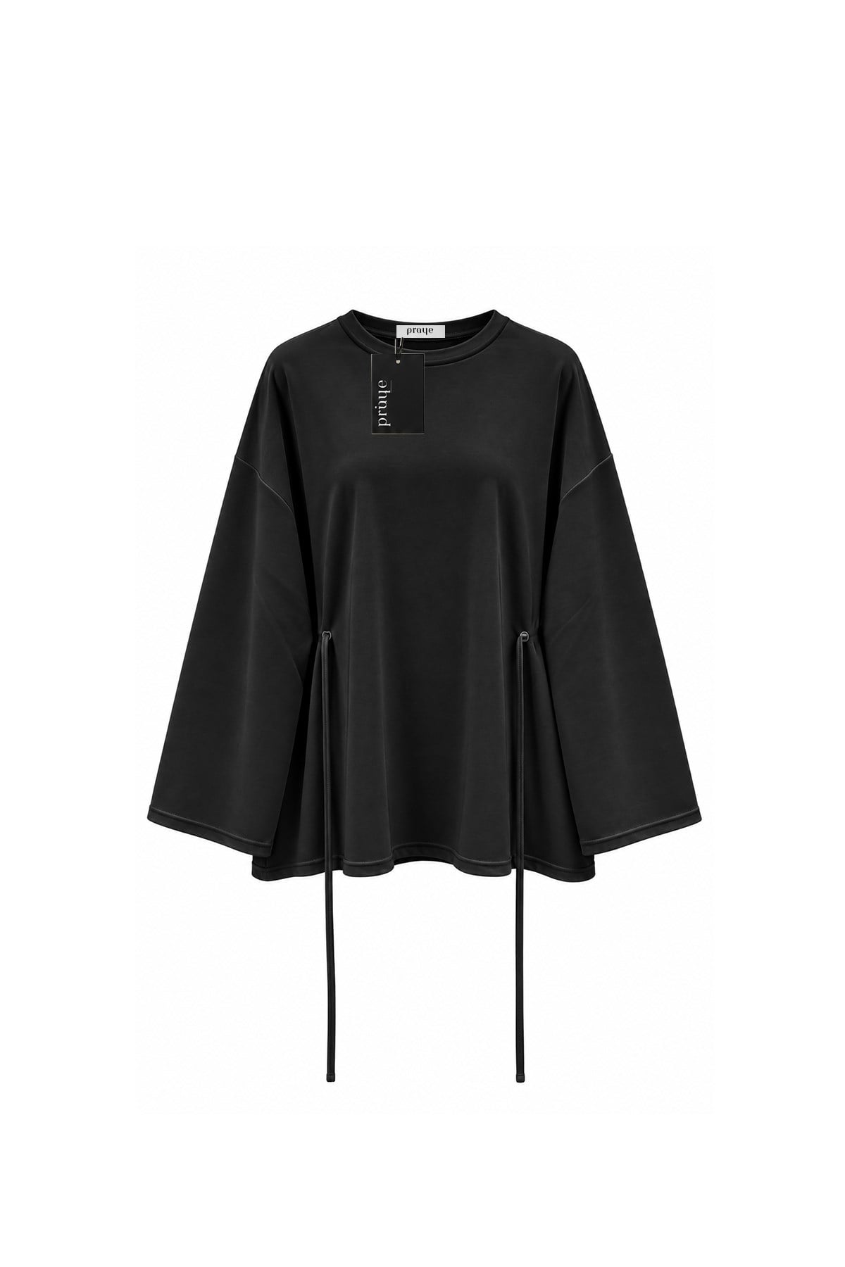 Yanı Bağcıklı Oysho Sweat Siyah