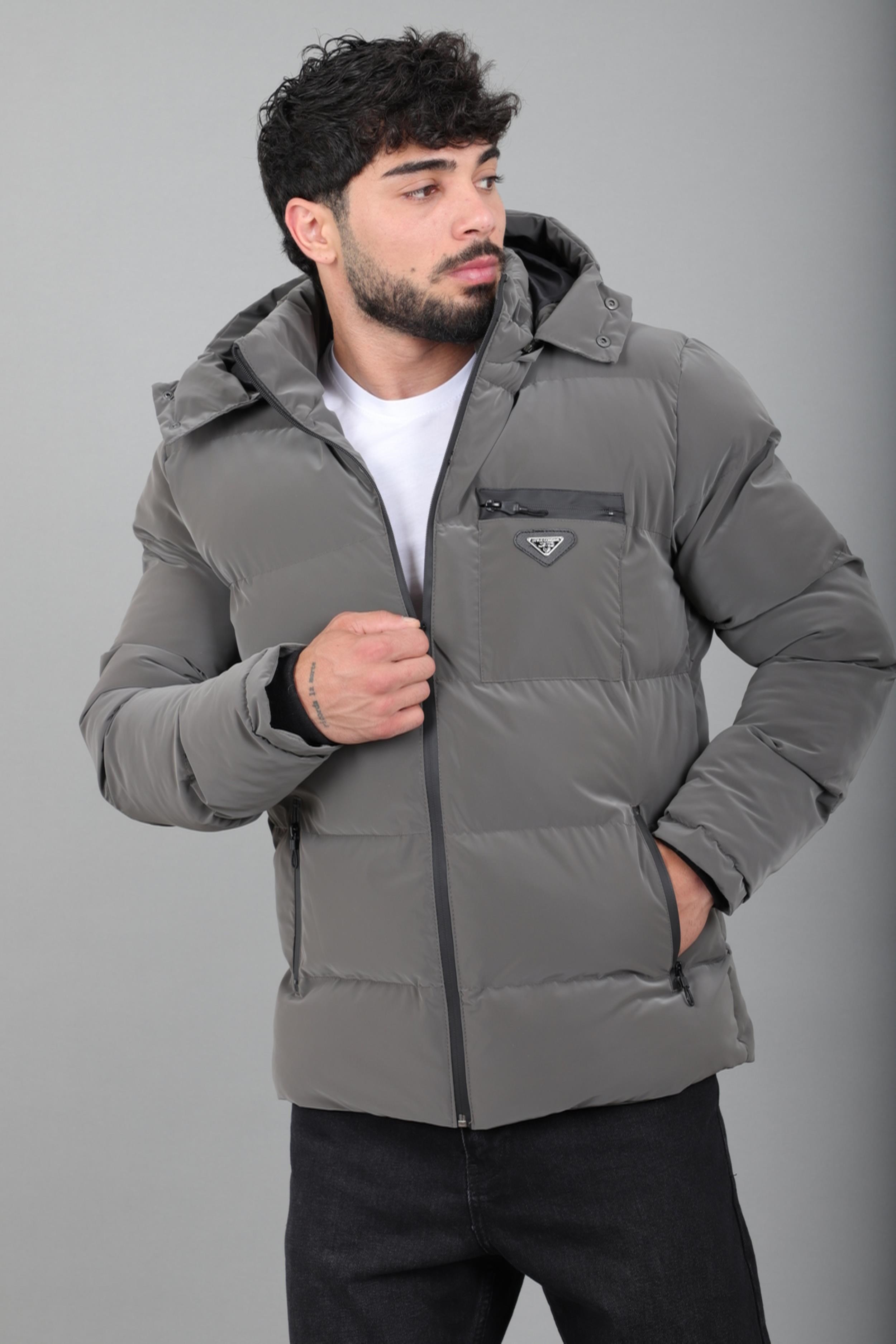 Armalı Çıtçıtlı Nova Kışlık Şişme Mont PLDP 3007_50452