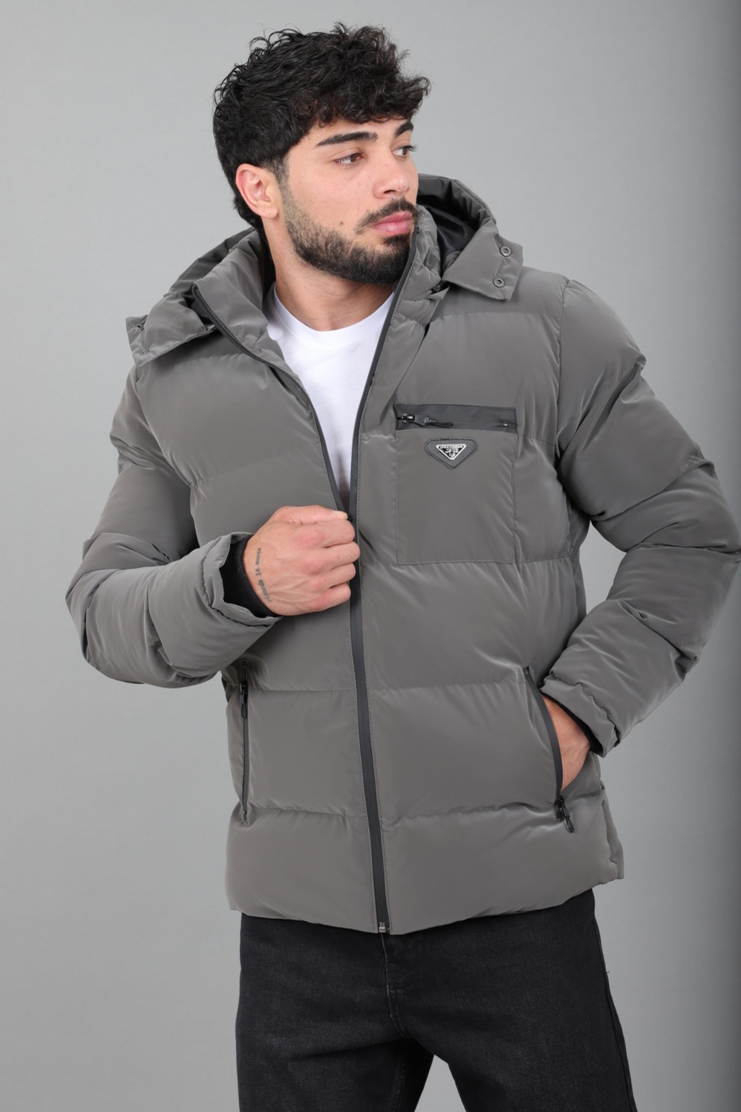 Armalı Çıtçıtlı Nova Kışlık Şişme Mont PLDP 3007_50452