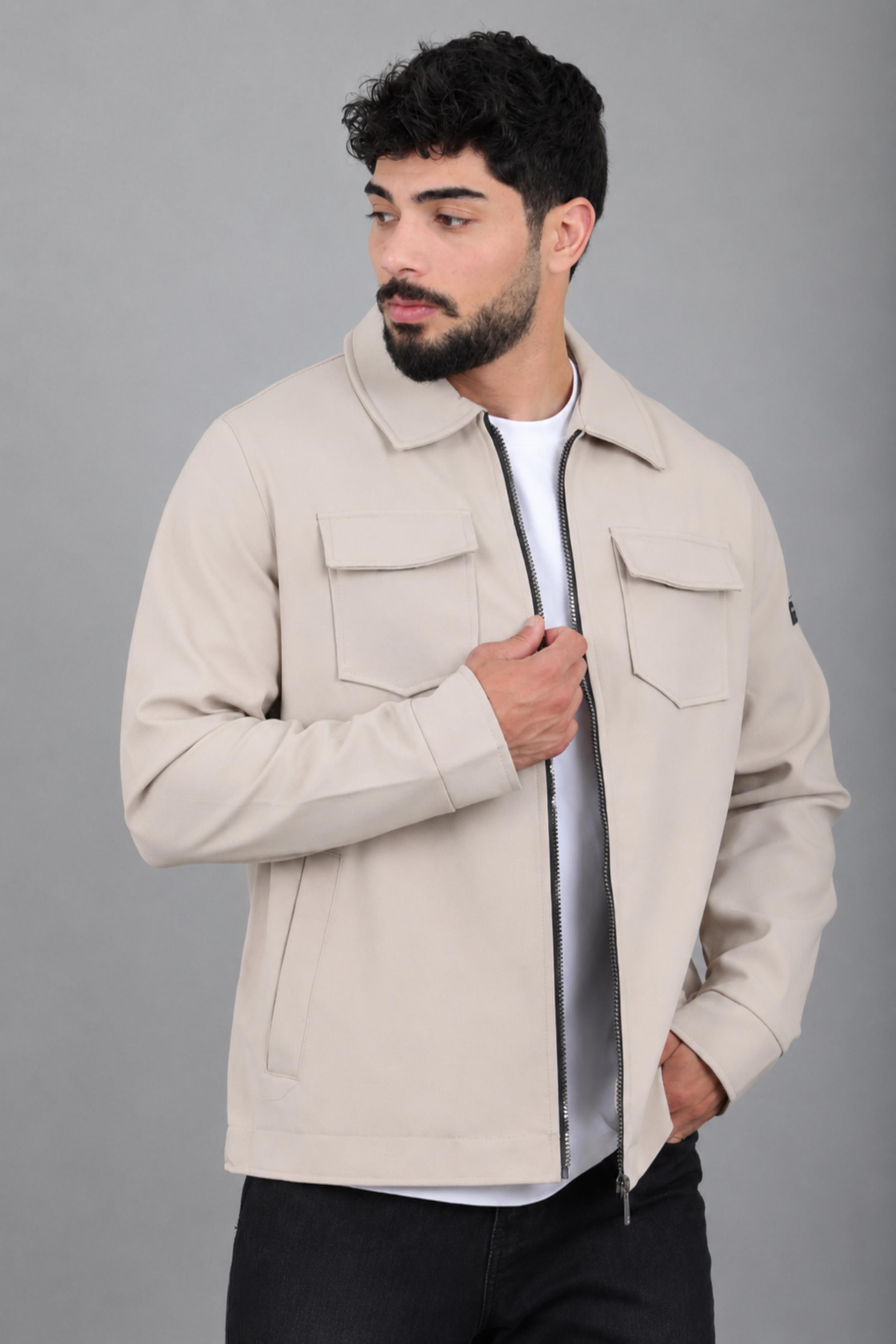 Bez Ayağı Dokuma Yakalı Kapaklı Mevsimlik Mont PLDP 3035_60397