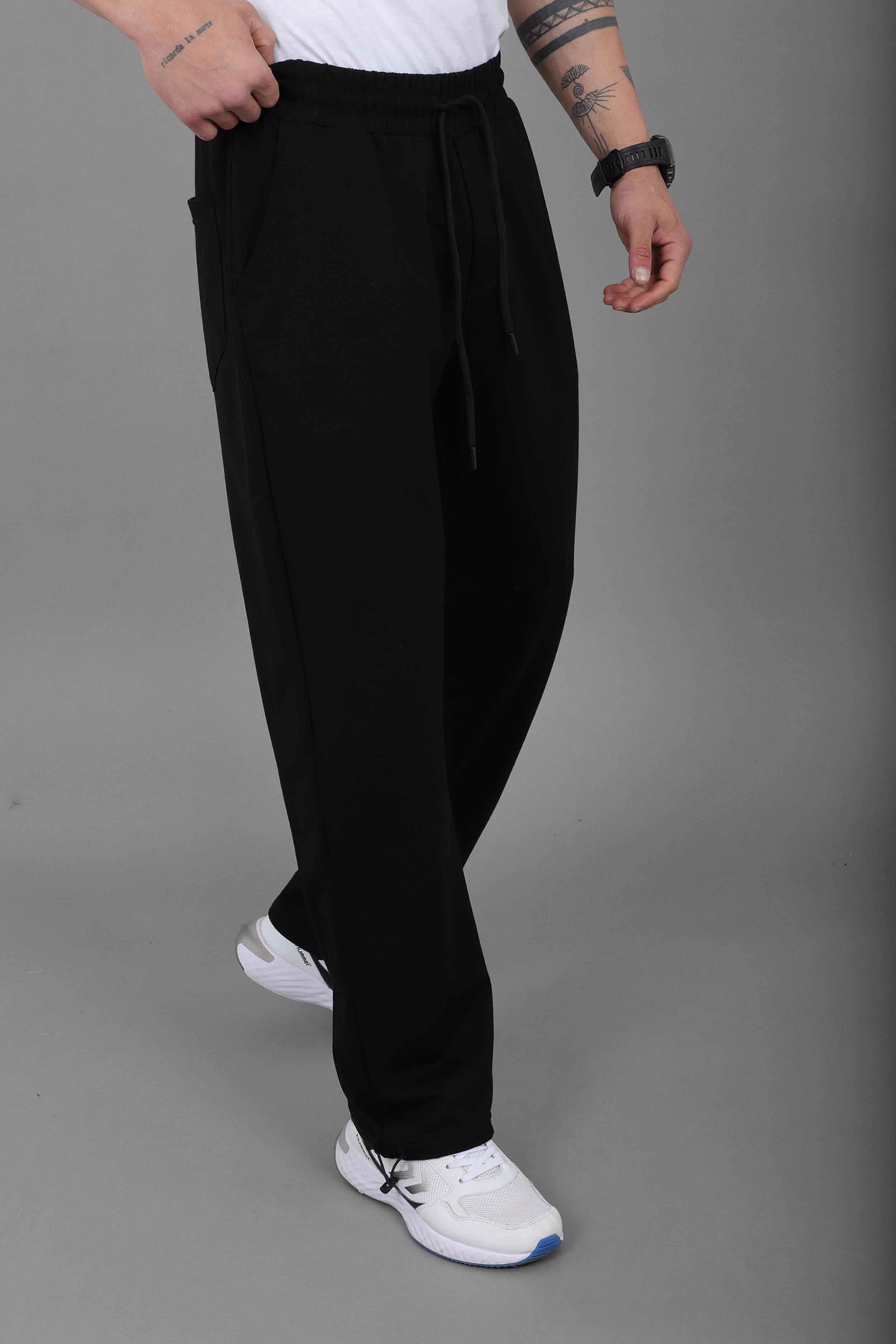 Düz 2 İp Baggy Eşofman Altı SPR_70135