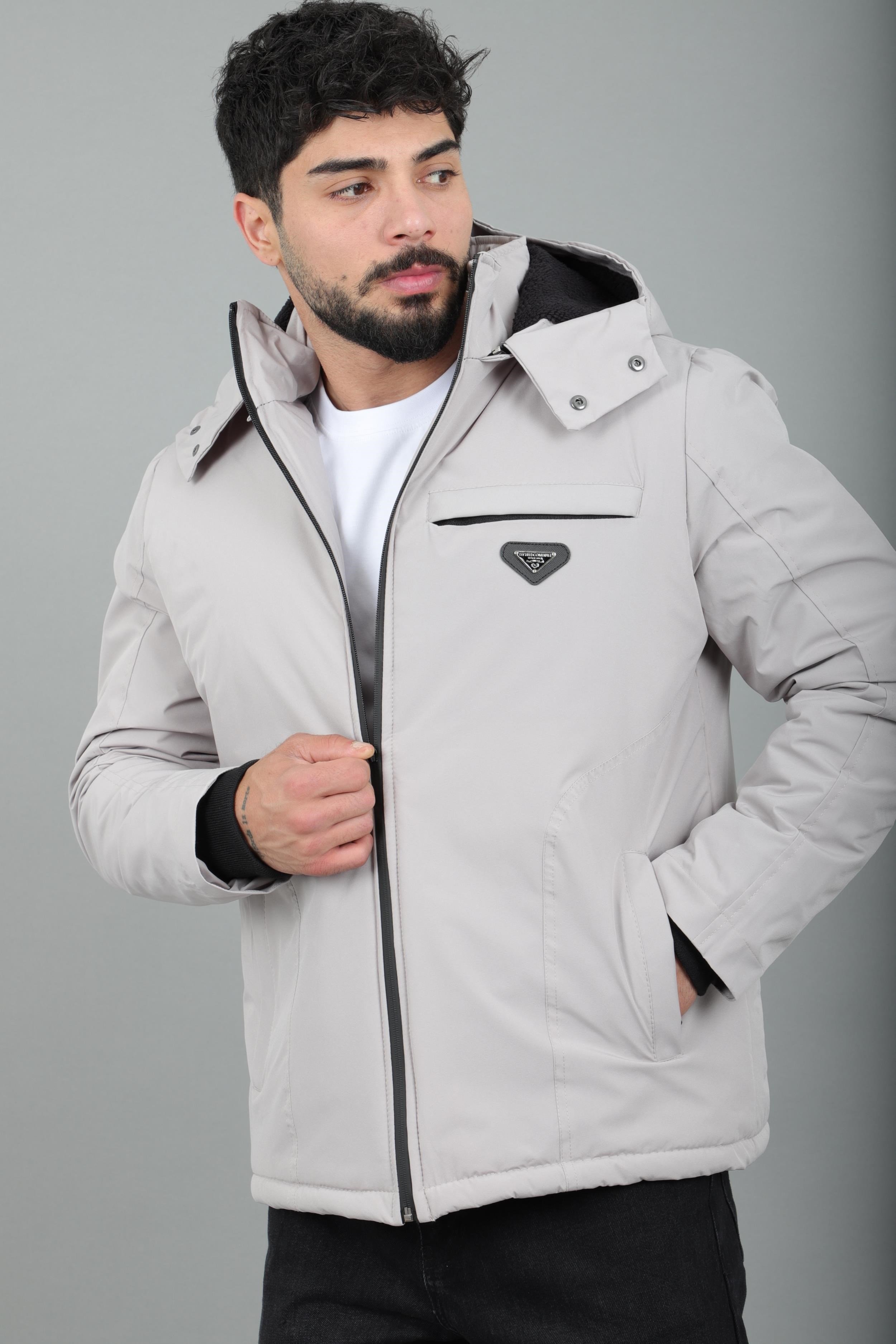 İçi Kürlü Spor Likralı Mont/Kaban PLDP3016_50509