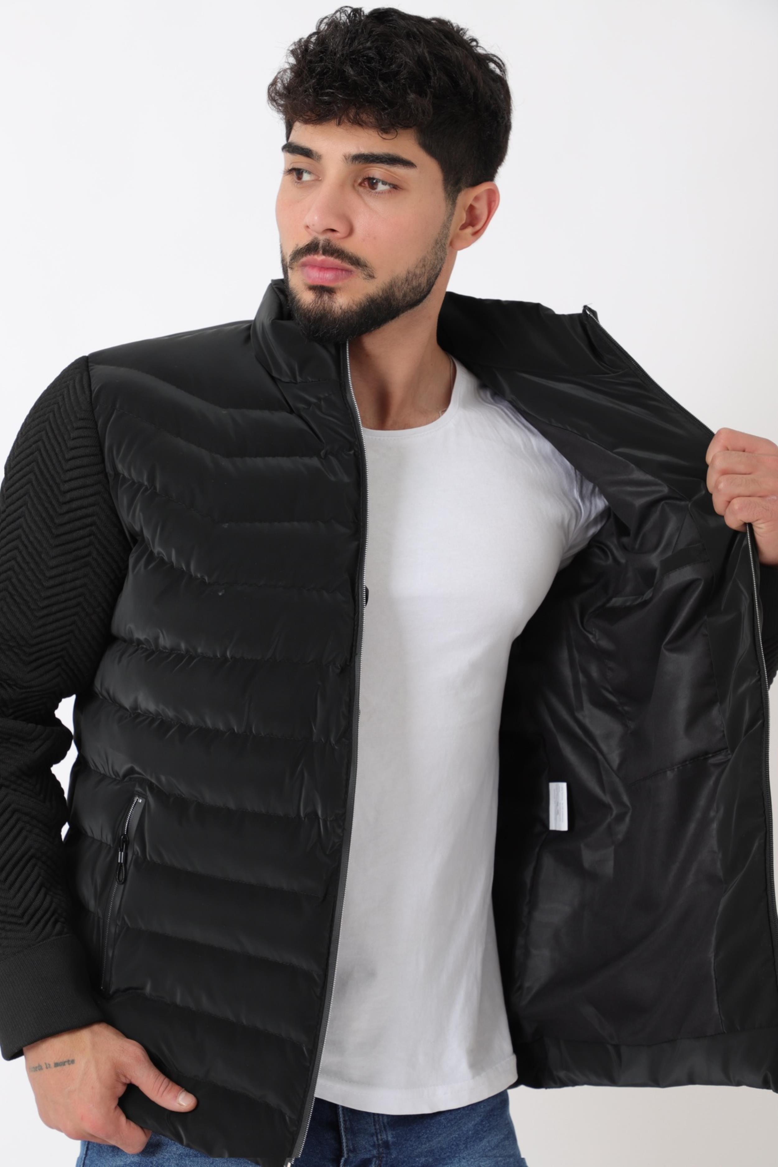 Nova Kol Triko Kışlık Şişme Mont PLDP 3011_50464