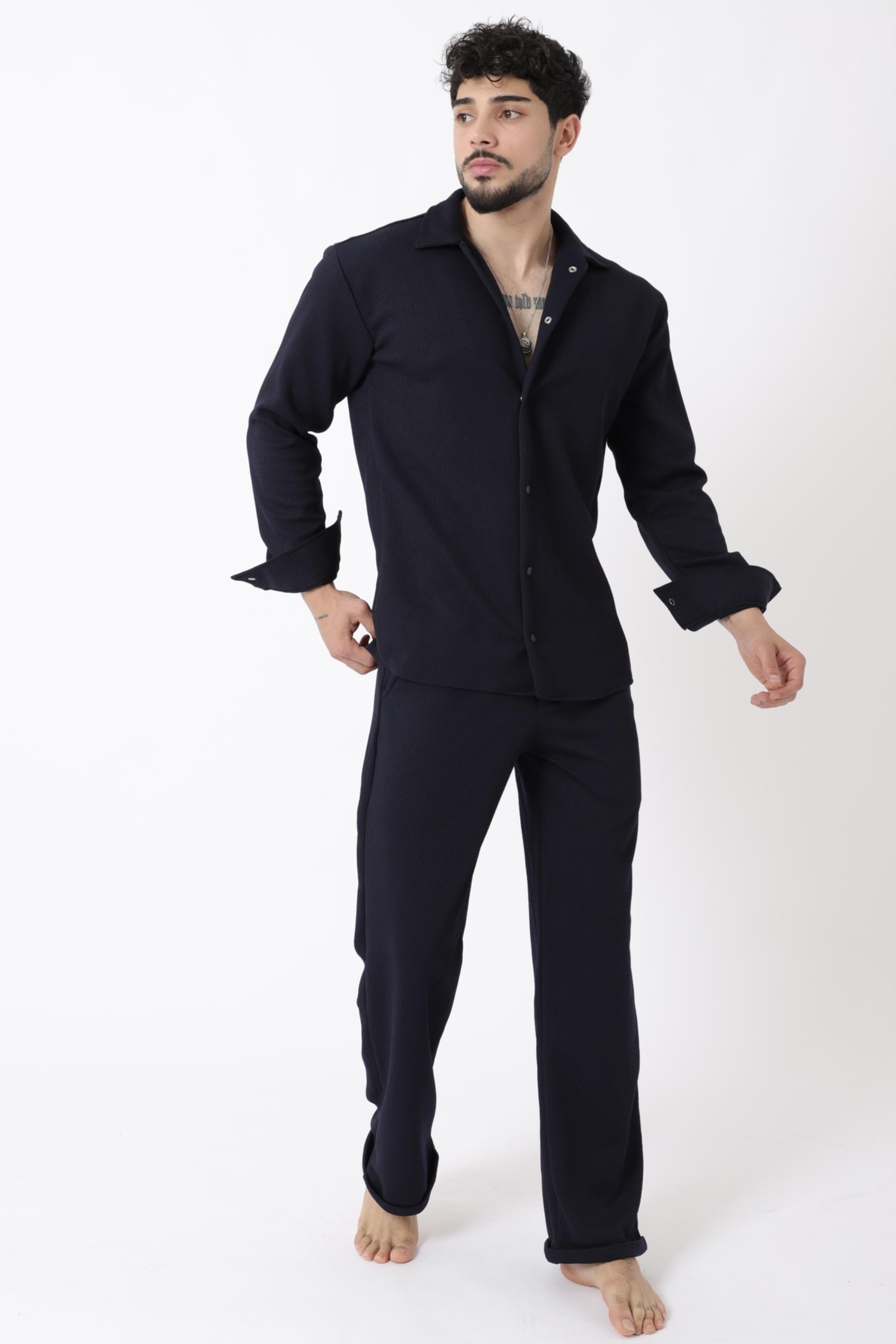 Örme Çıtçıtlı Kışlık Jogger Takım QM 6336-2011