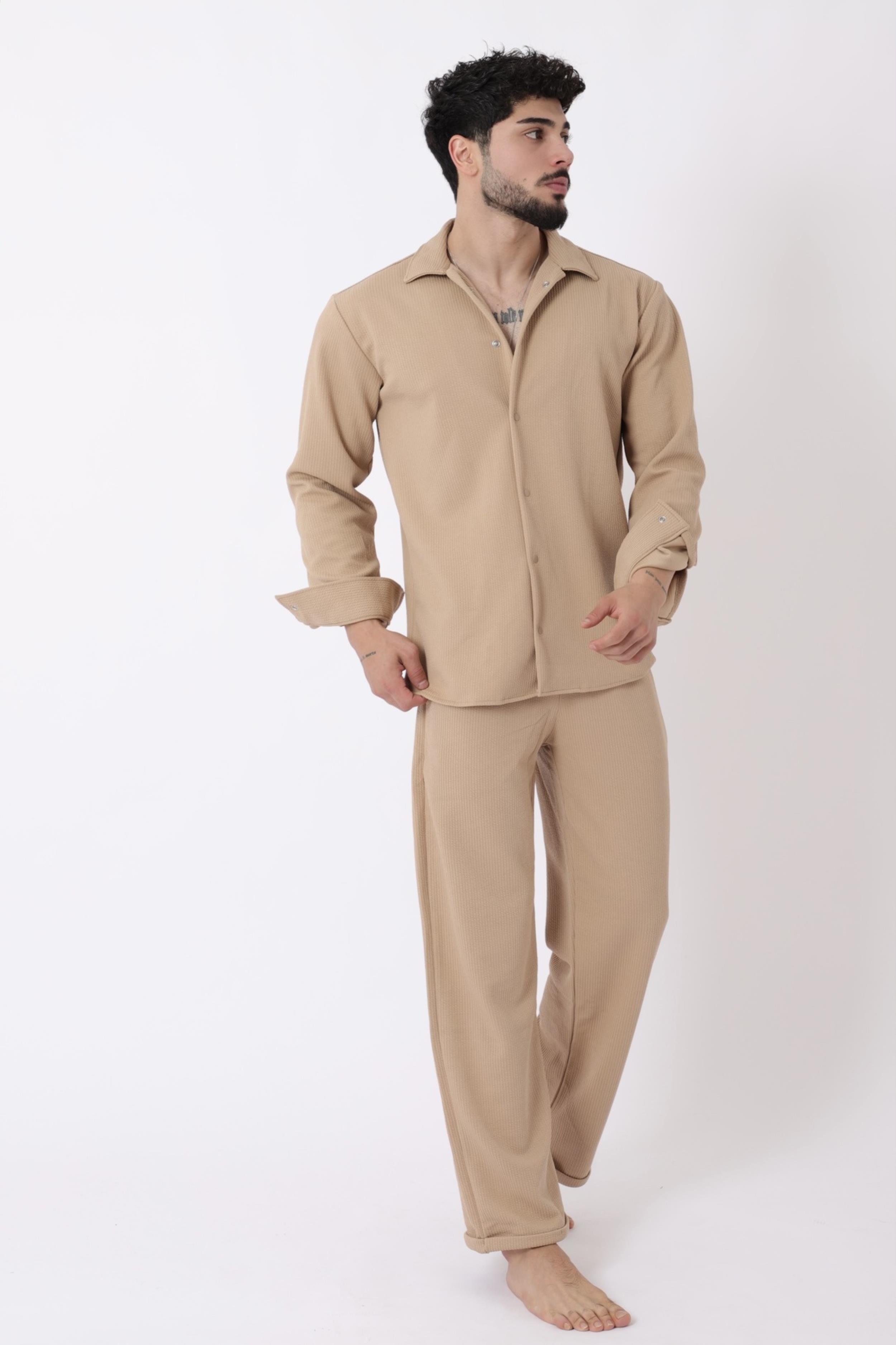 Örme Çıtçıtlı Kışlık Jogger Takım QM 6336-2011