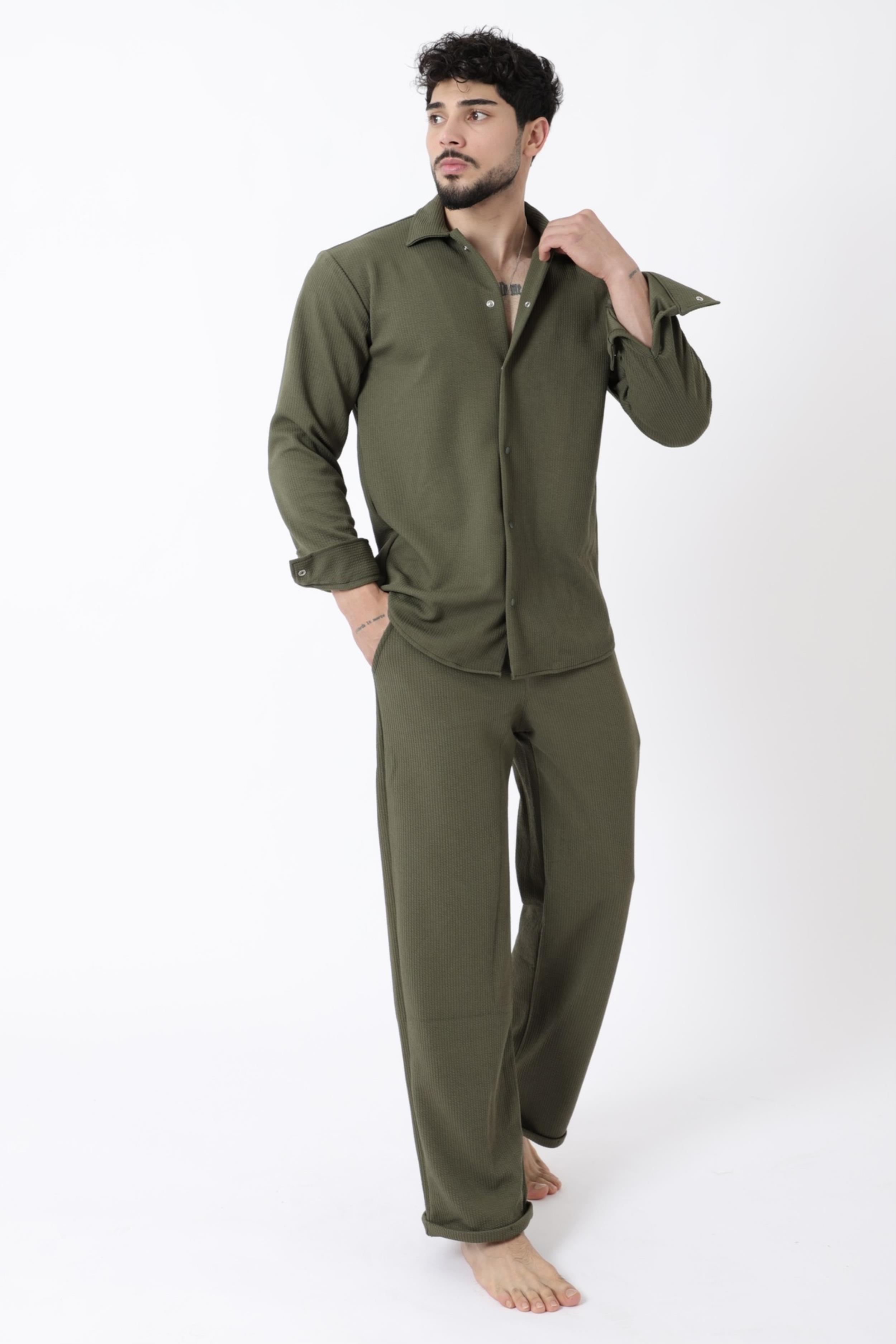 Örme Çıtçıtlı Kışlık Jogger Takım QM 6336-2011
