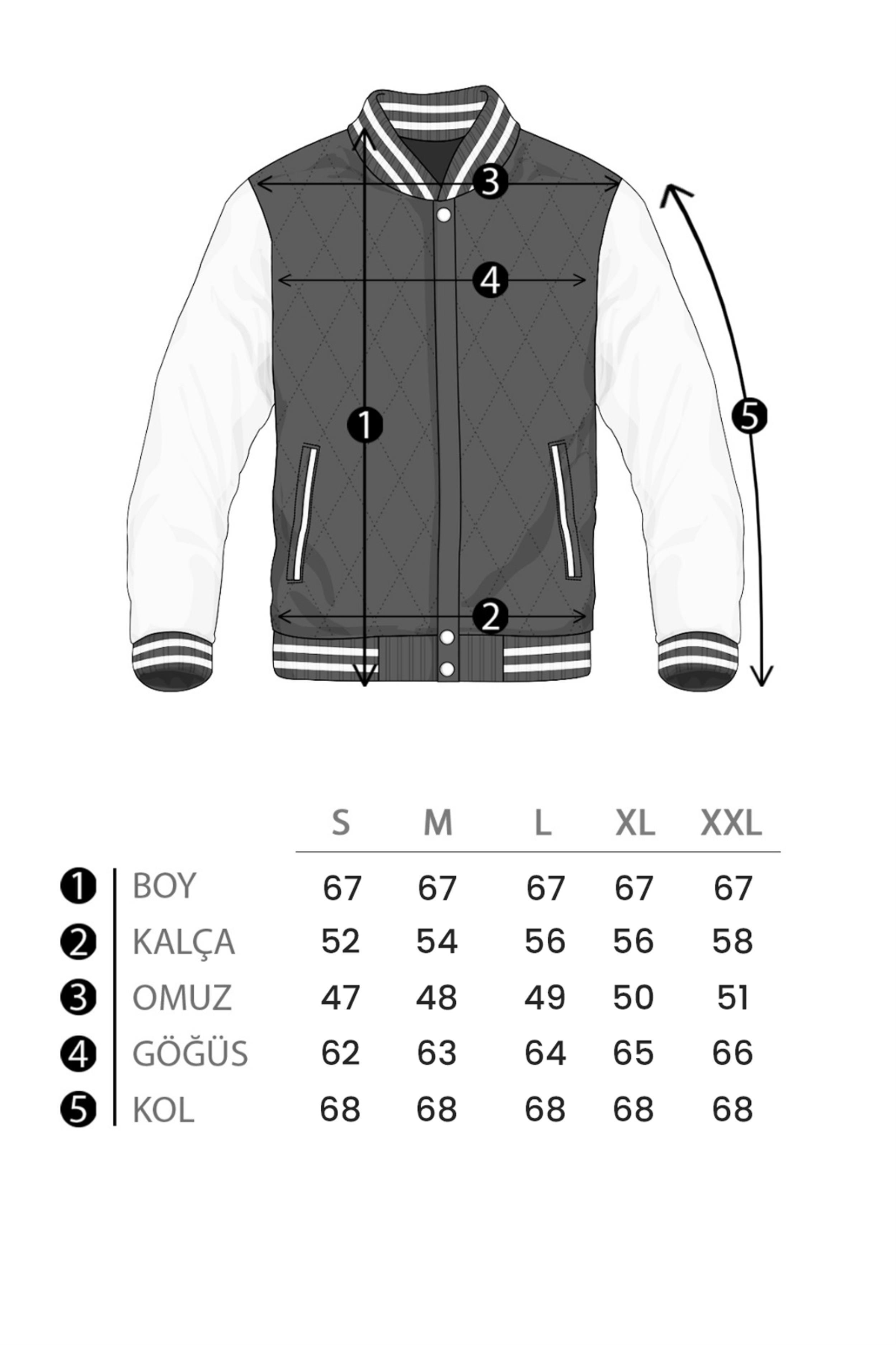 Oversize Düğmeli Suni Deri Kışlık Mont Bl 1851_50457