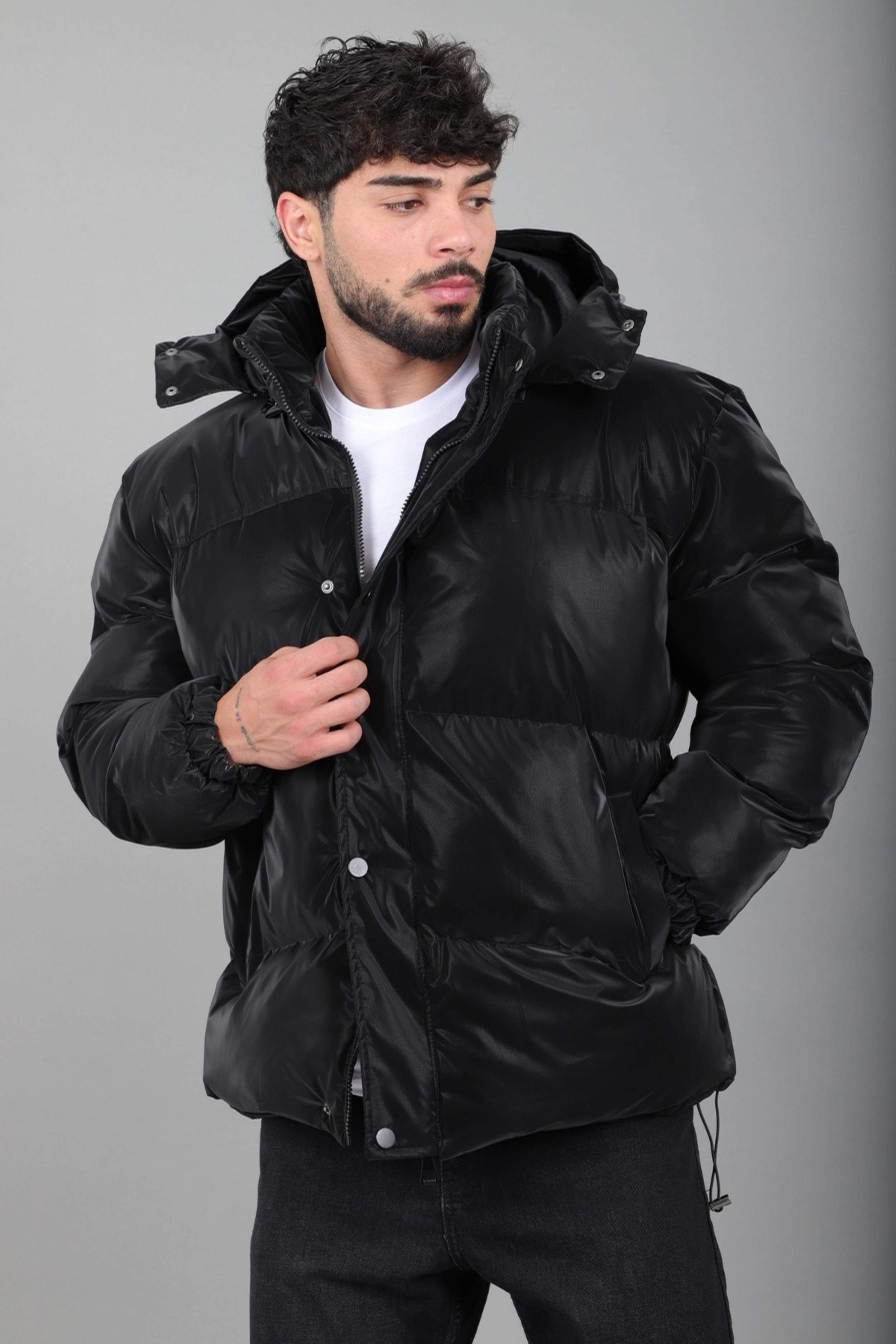 Oversize Nova Karbon Şişme Mont Kaban PLDP 3029_50512