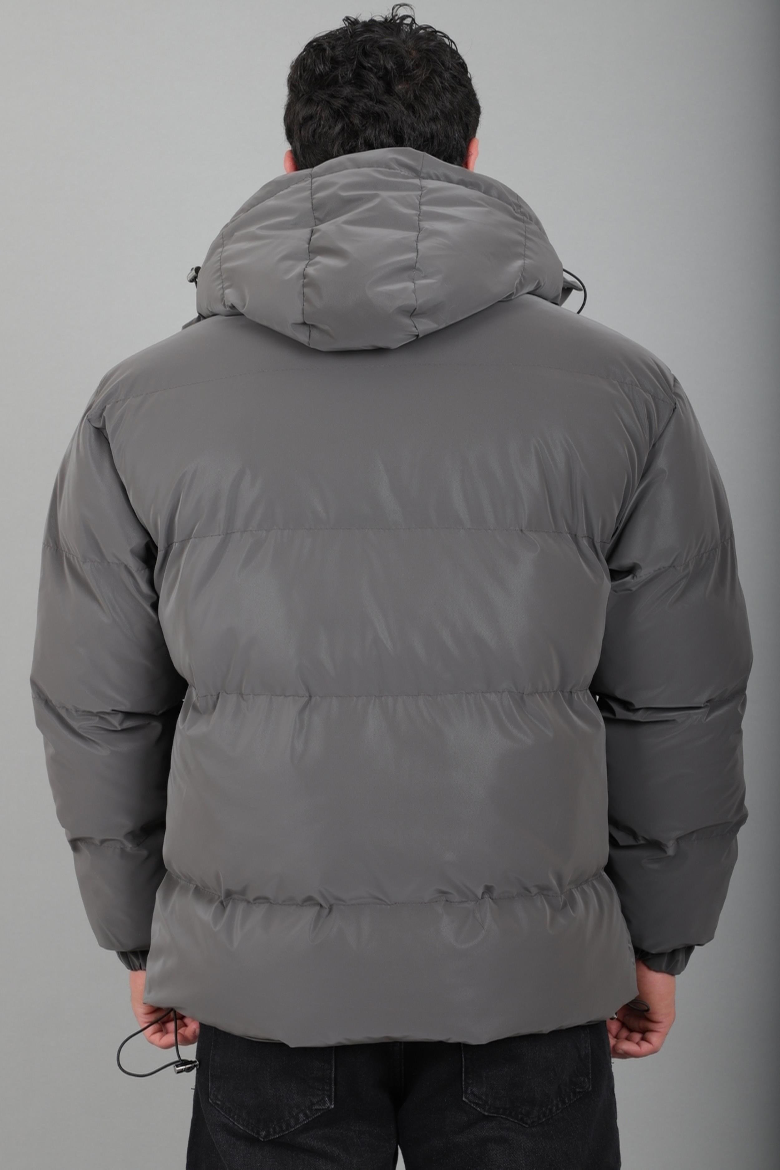 Oversize Nova Karbon Şişme Mont Kaban PLDP 3029_50512