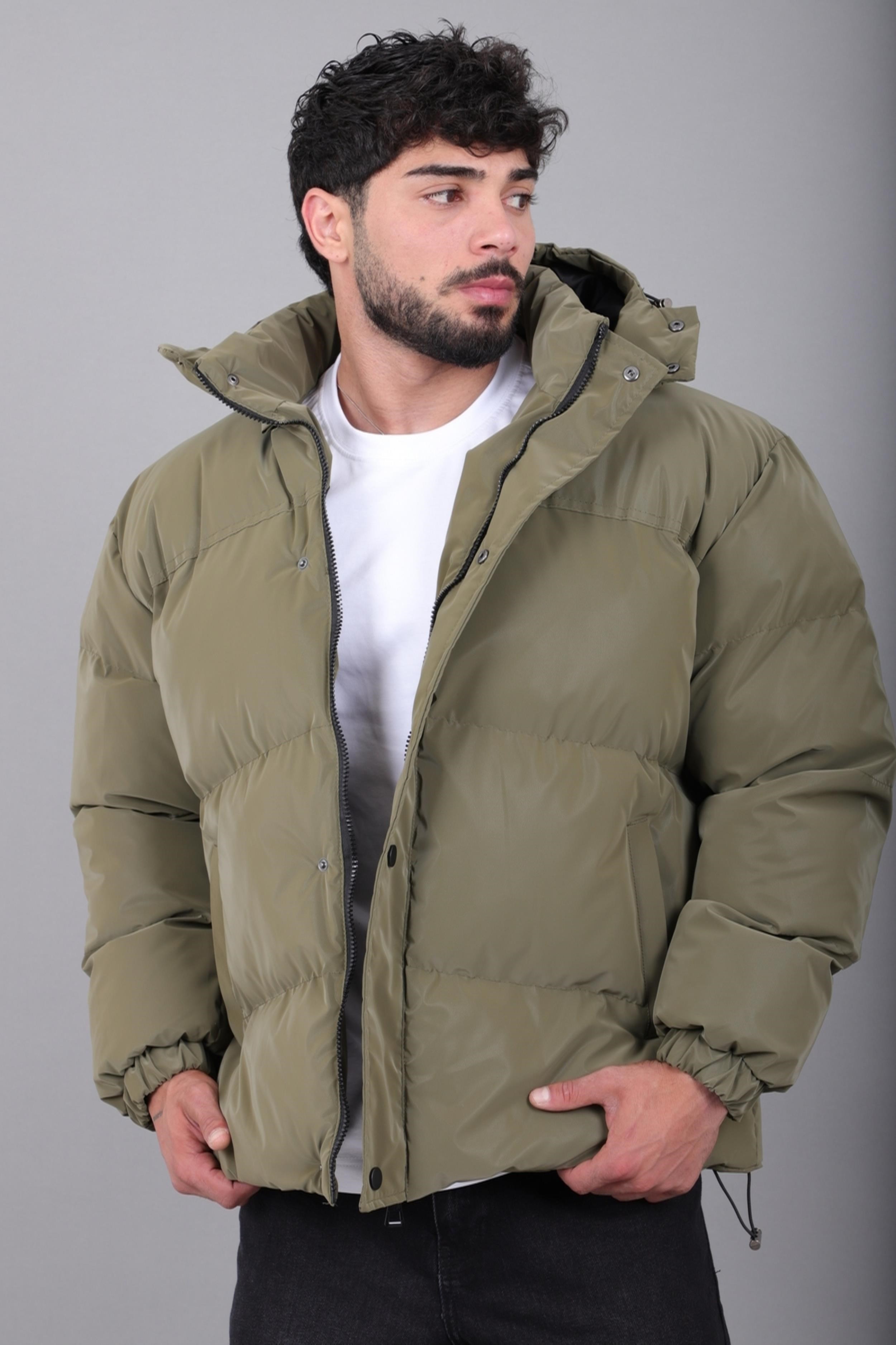 Oversize Nova Karbon Şişme Mont Kaban PLDP 3029_50512