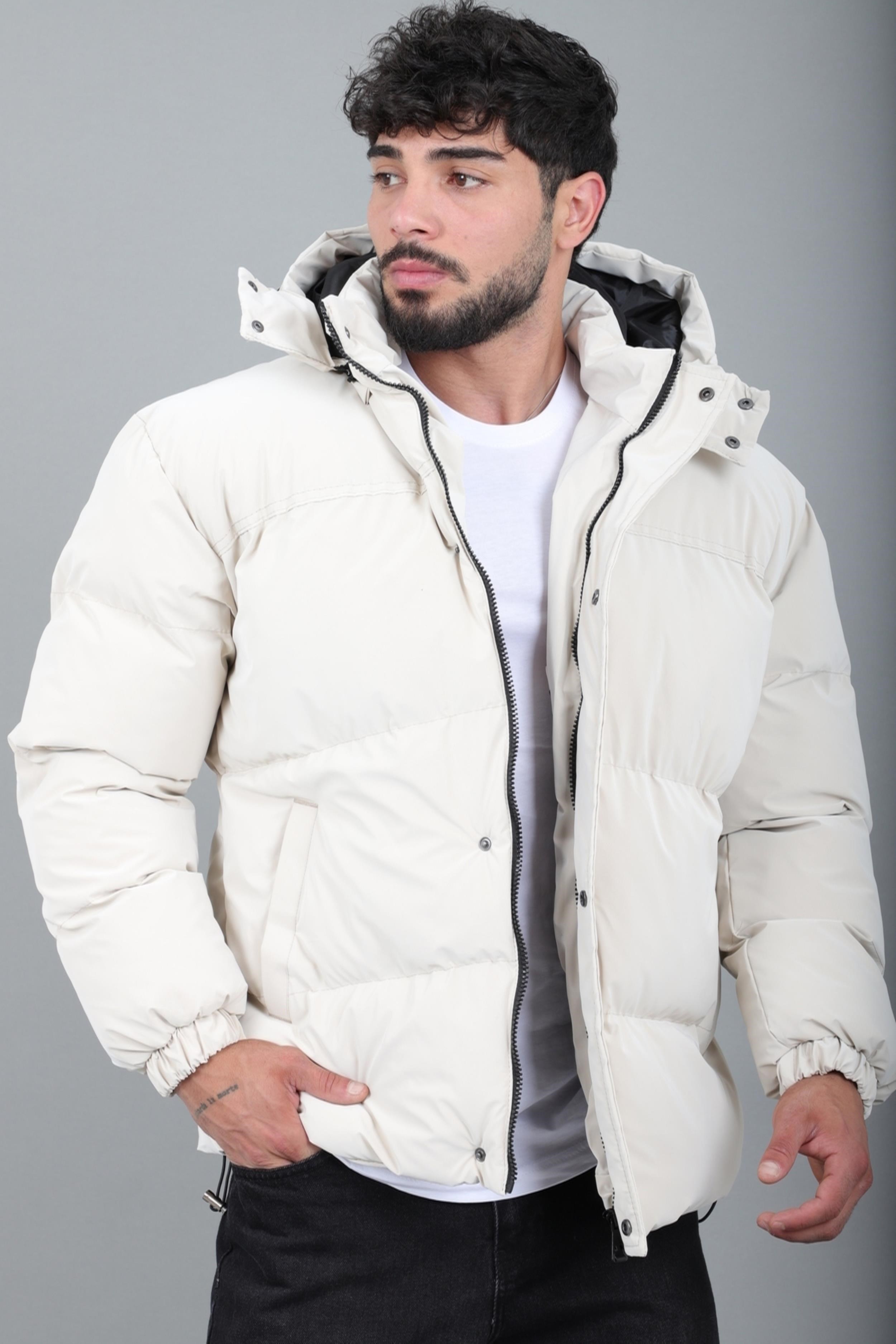 Oversize Nova Karbon Şişme Mont Kaban PLDP 3029_50512