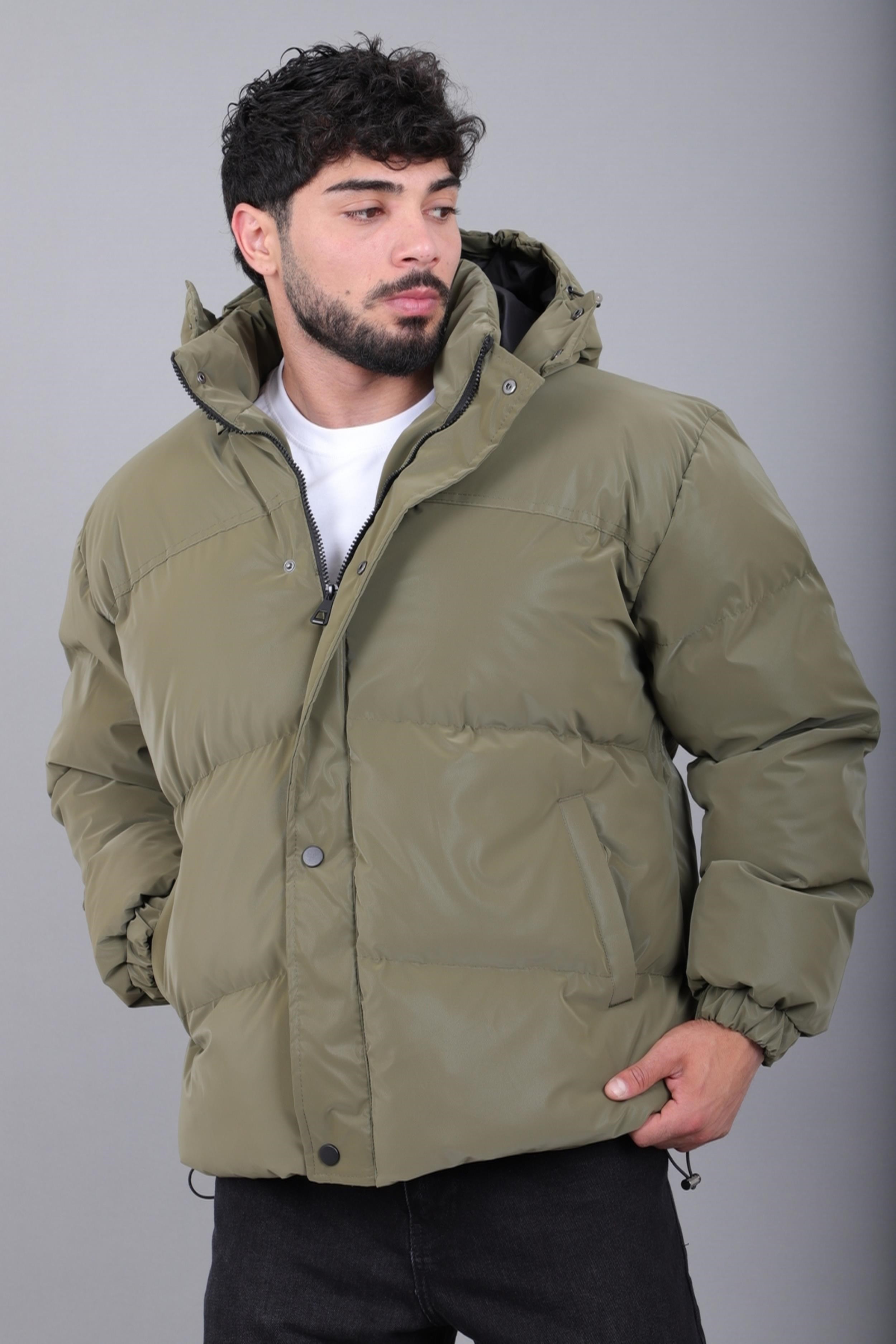 Oversize Nova Karbon Şişme Mont Kaban PLDP 3029_50512