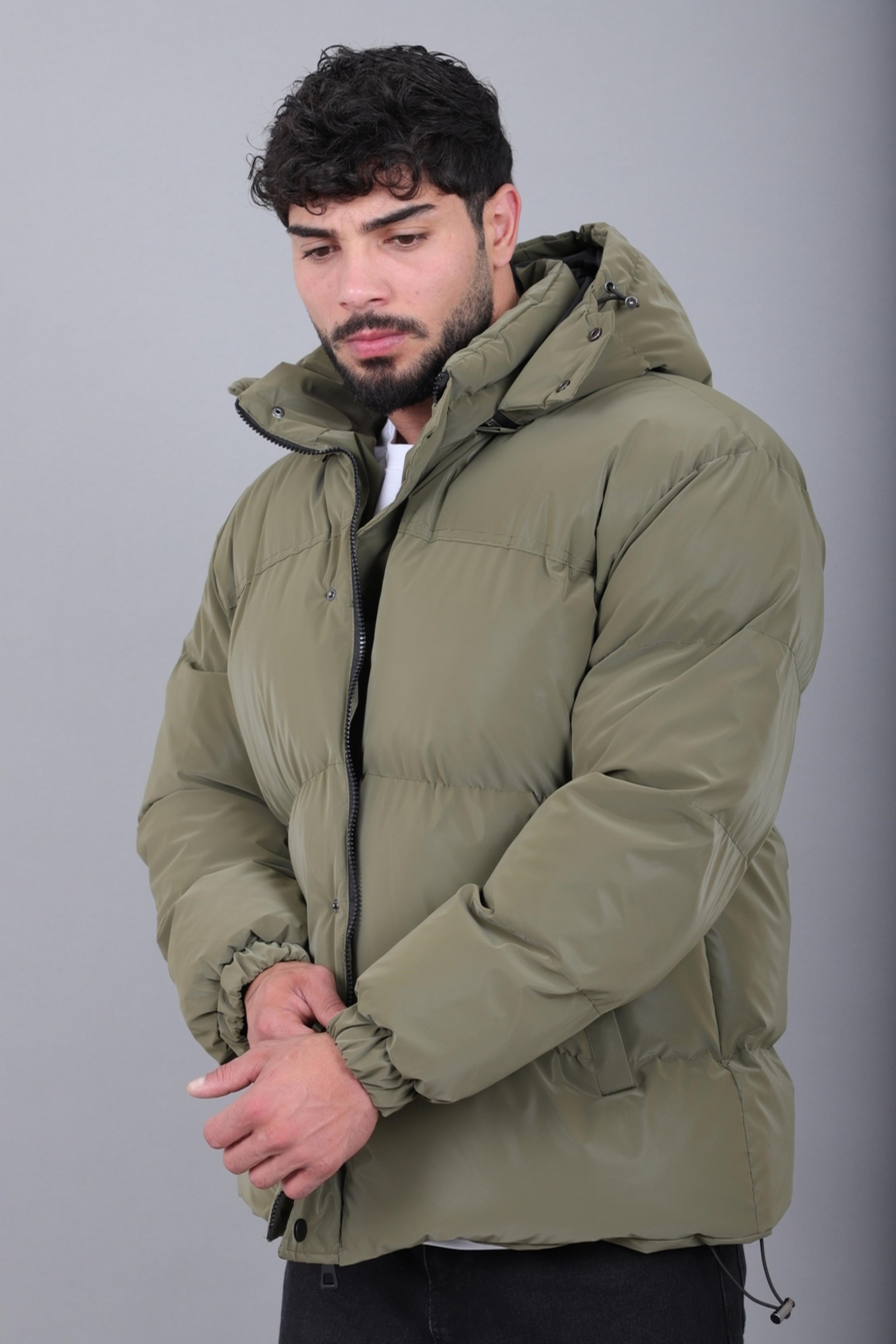 Oversize Nova Karbon Şişme Mont Kaban PLDP 3029_50512