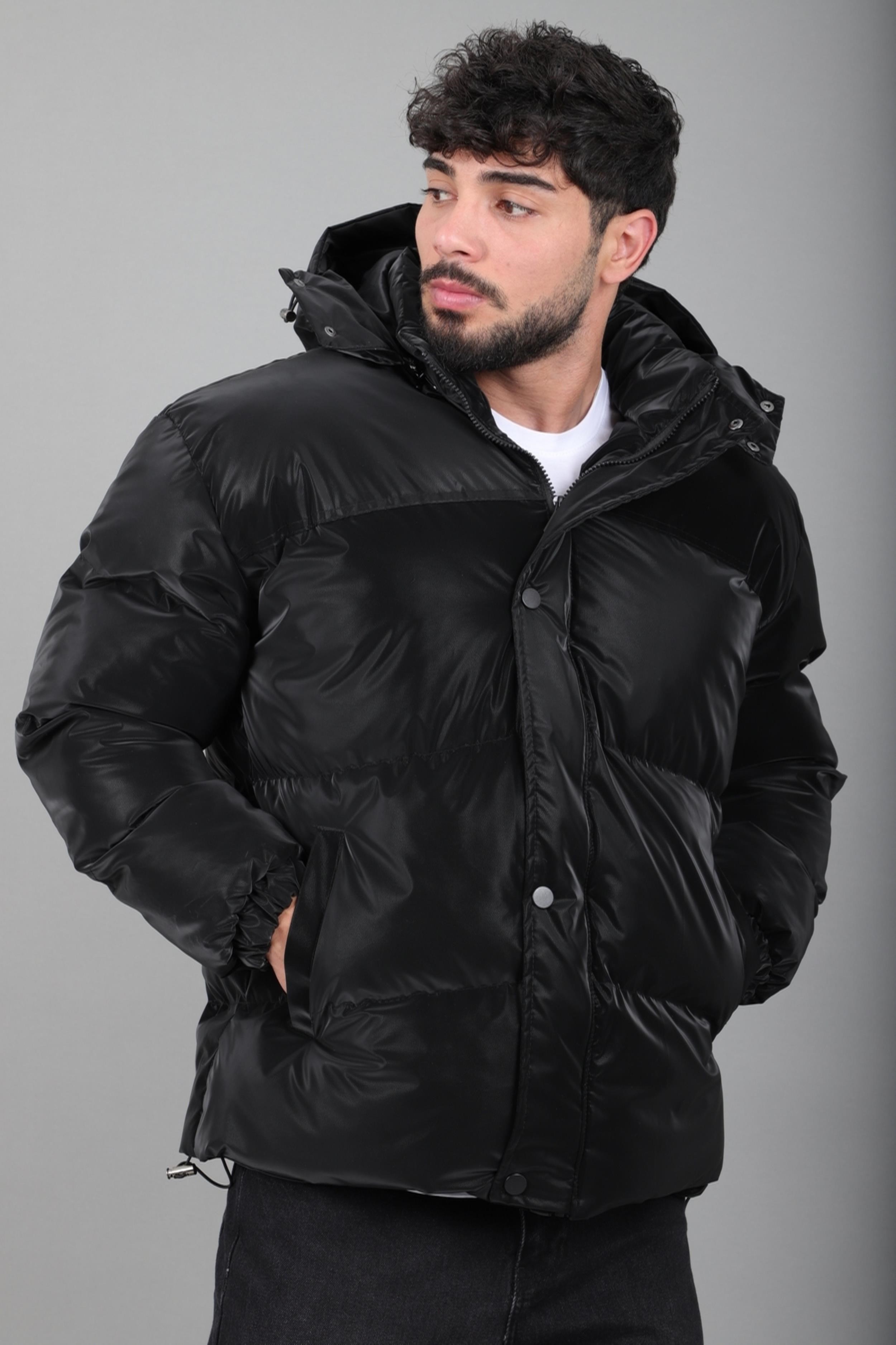 Oversize Nova Karbon Şişme Mont Kaban PLDP 3029_50512