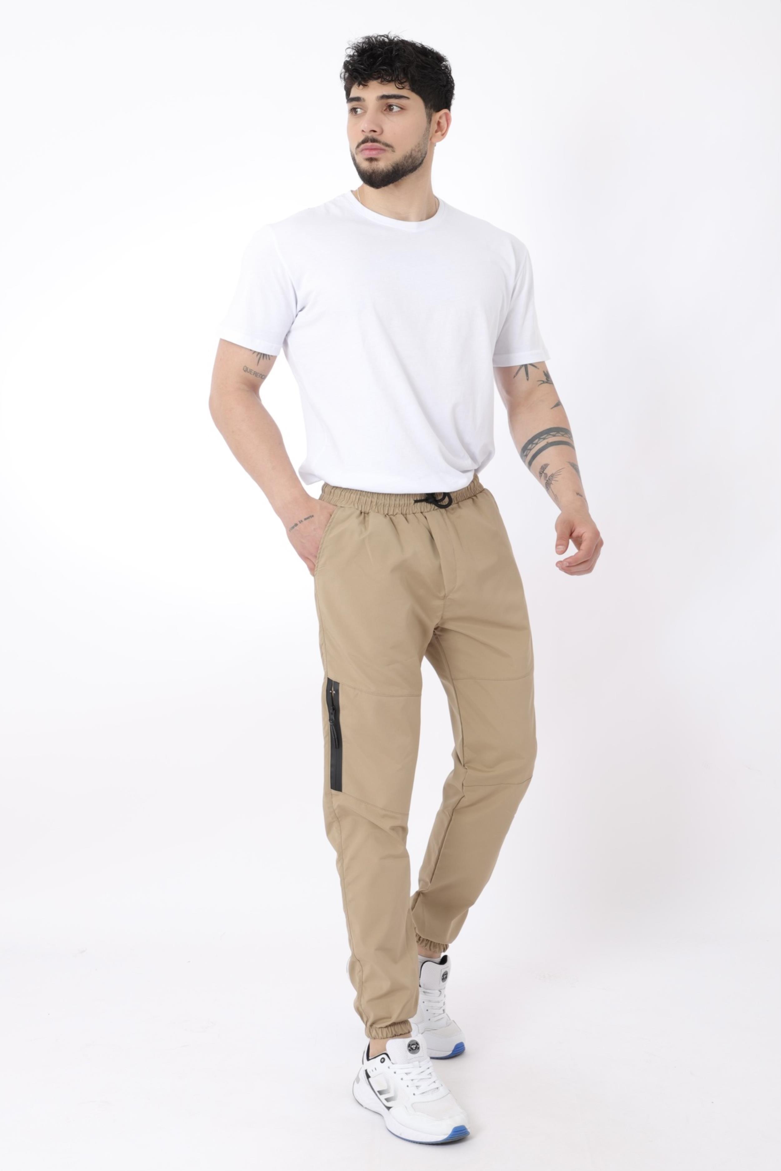 Paraşüt Kumaş Yan Cep Detayı Kargo/Jogger Alt PLDP 04_70095