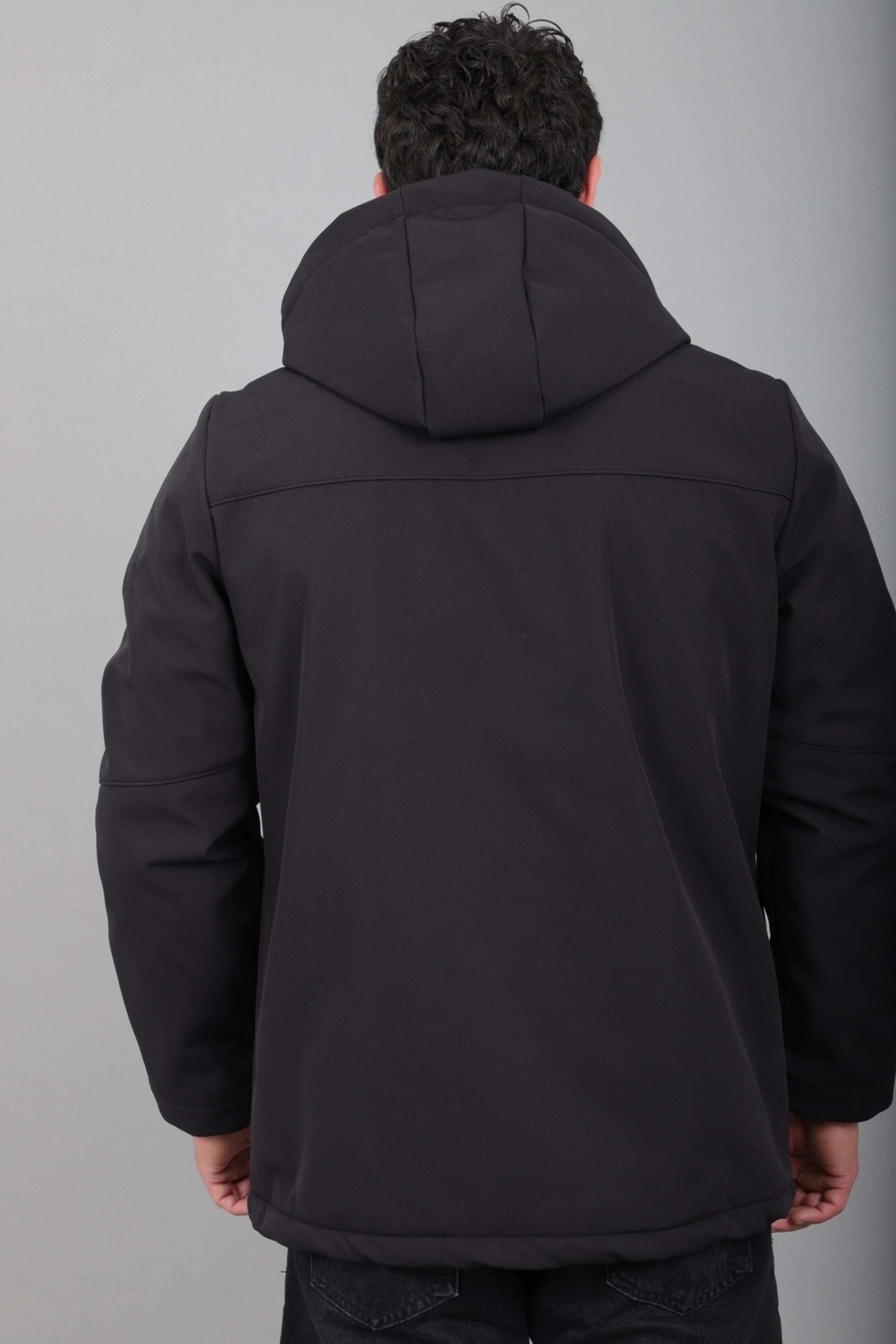 Parçalı Outdoor Softshell Kışlık Mont PLDP 3038_50513