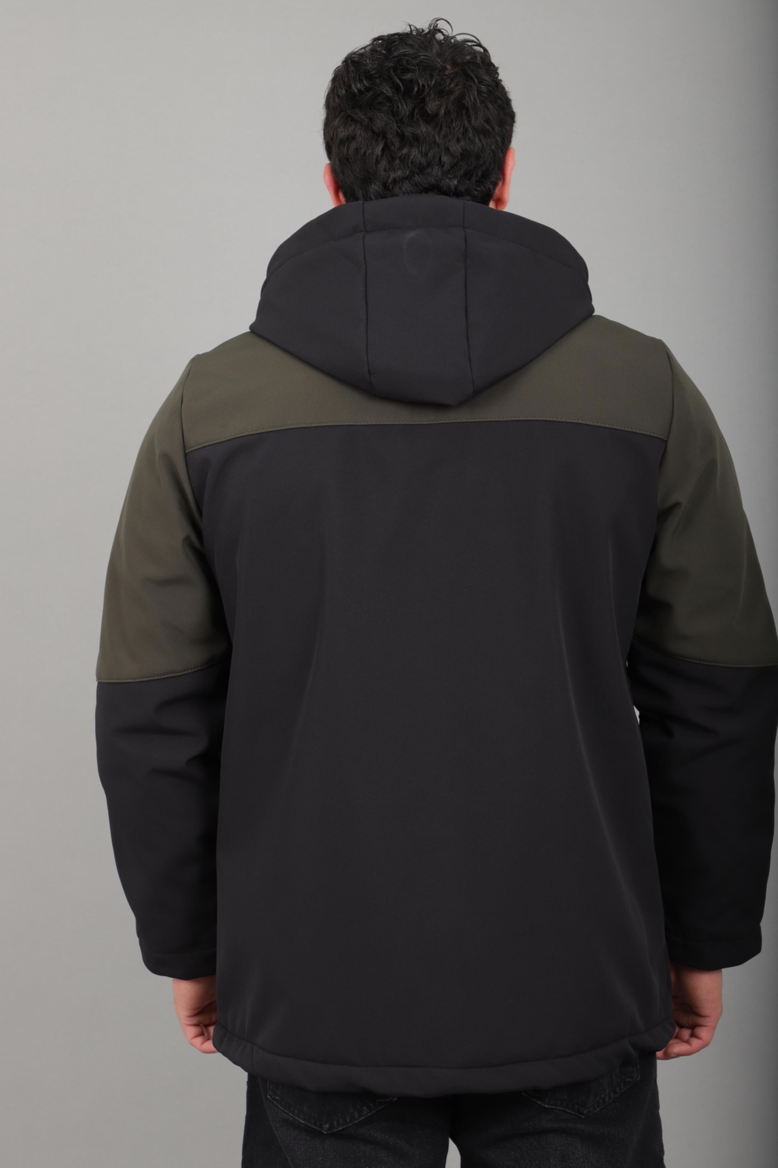 Parçalı Outdoor Softshell Kışlık Mont PLDP 3038_50513