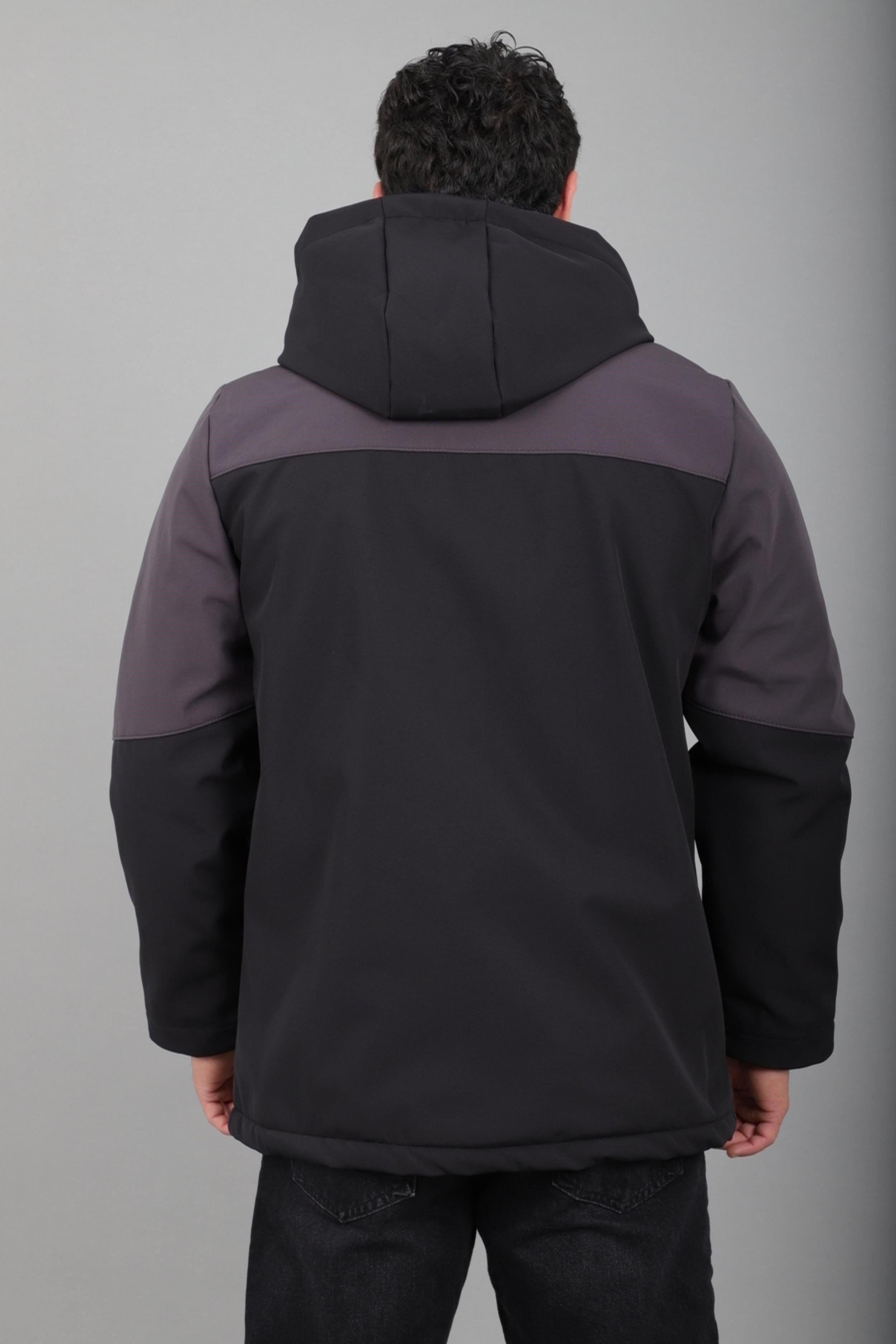 Parçalı Outdoor Softshell Kışlık Mont PLDP 3038_50513