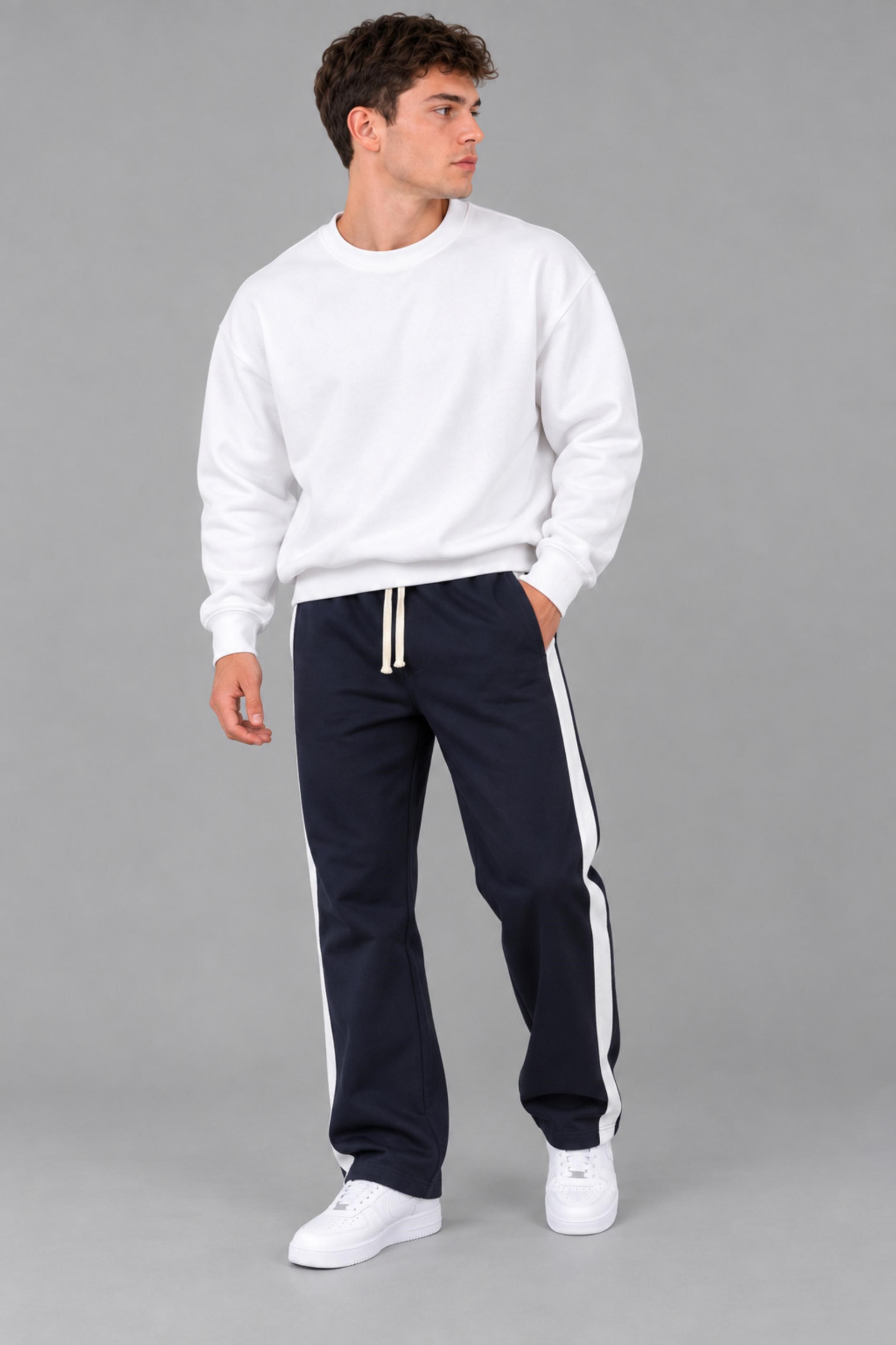 Şeritli Baggy Eşofman Altı DP 5118_70139