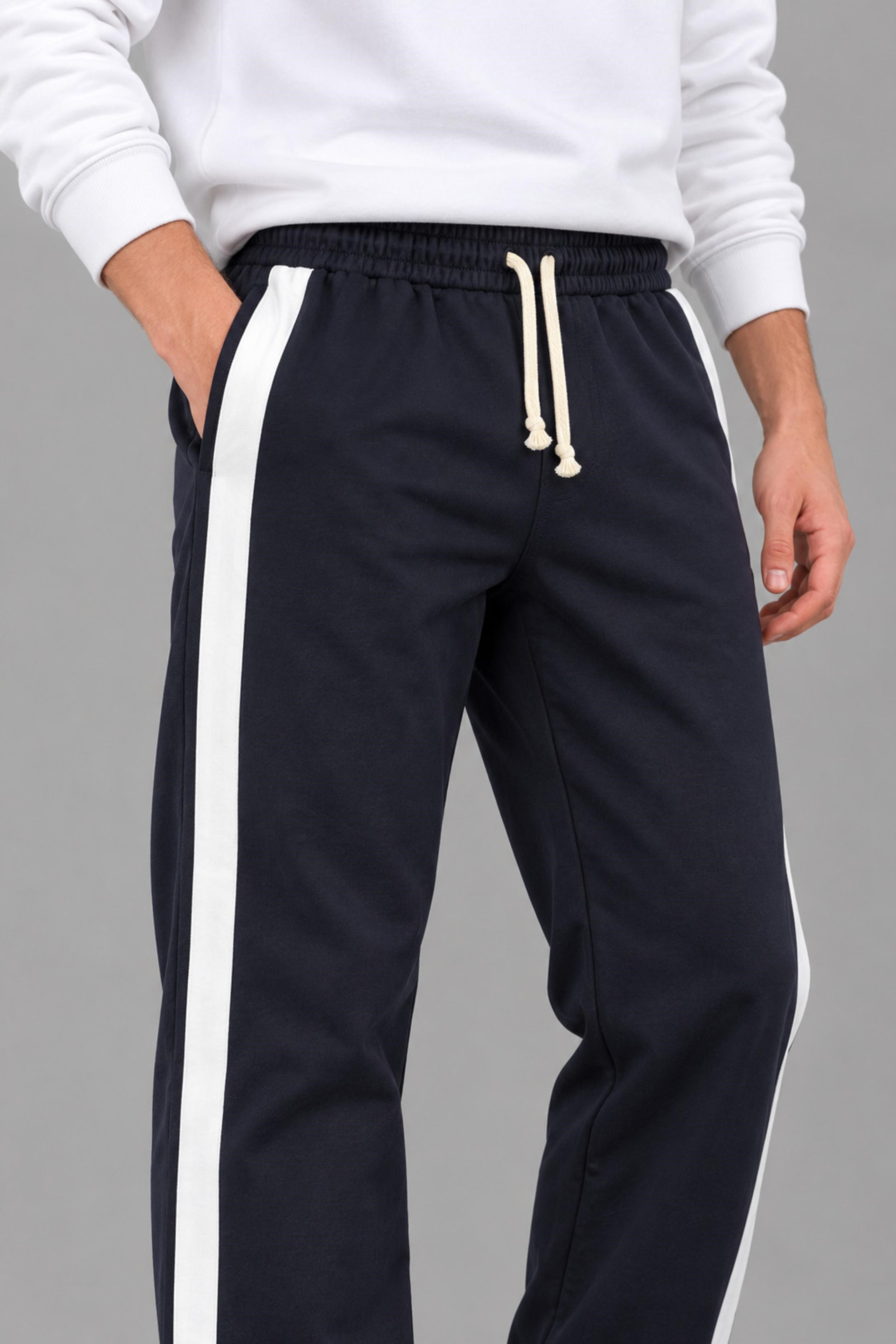 Şeritli Baggy Eşofman Altı DP 5118_70139