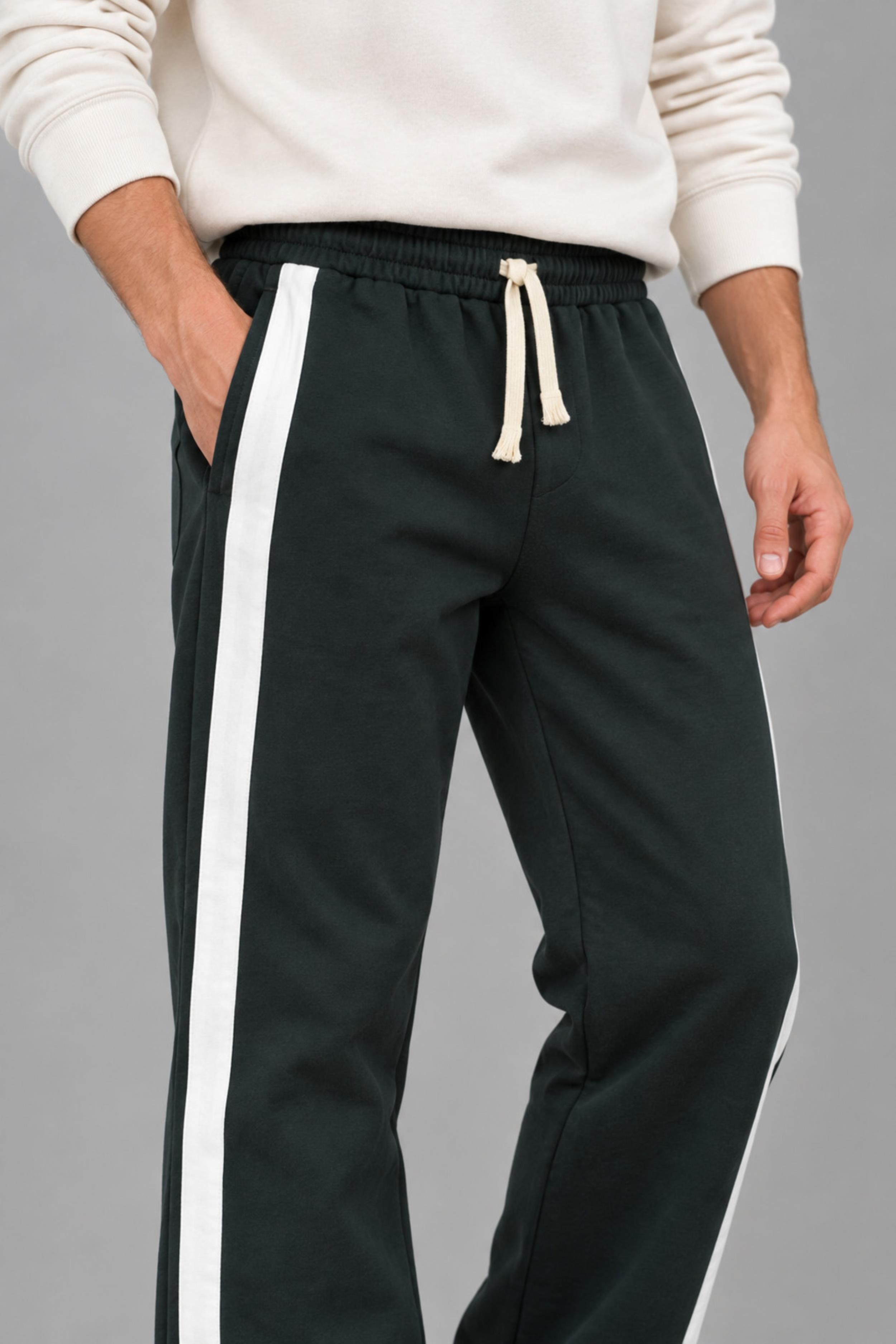 Şeritli Baggy Eşofman Altı DP 5118_70139