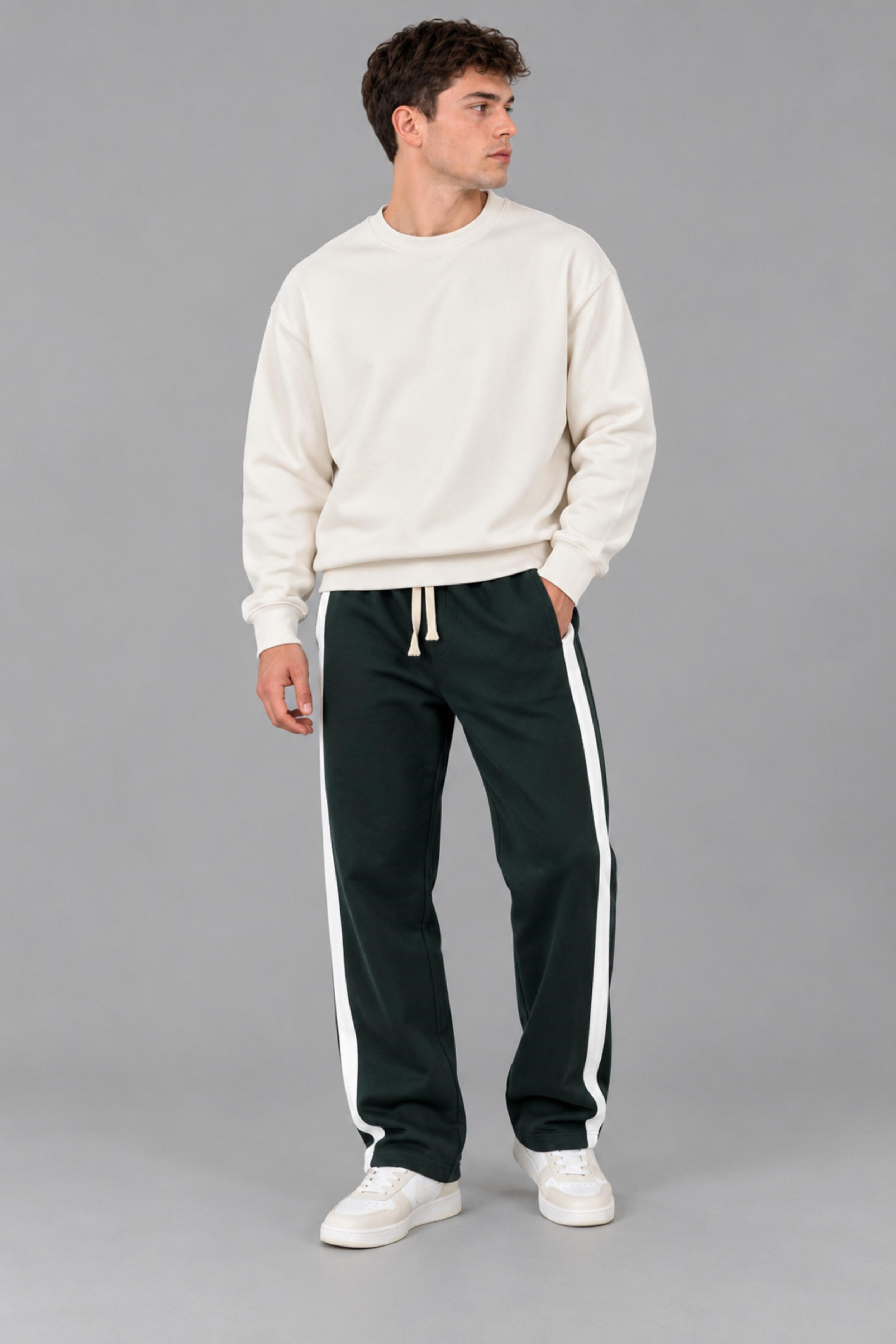 Şeritli Baggy Eşofman Altı DP 5118_70139